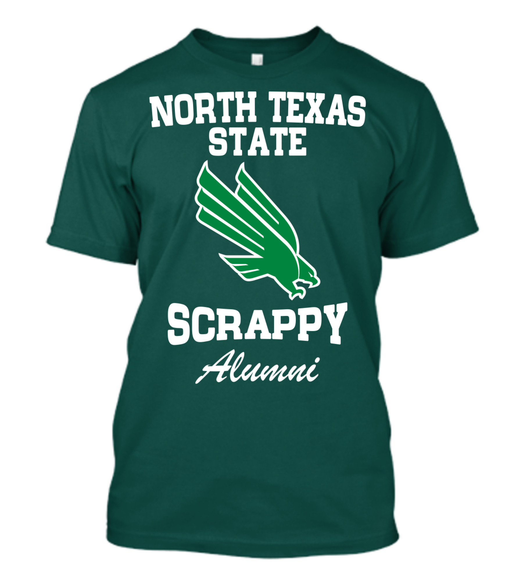 North Texas State Scrappy Alumni T-Shirt