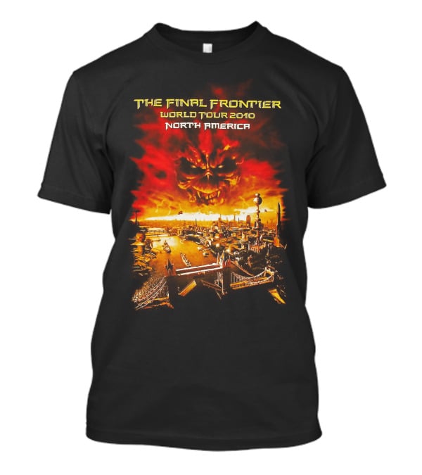 The Final Frontier World Tour 2010 North America T-Shirt