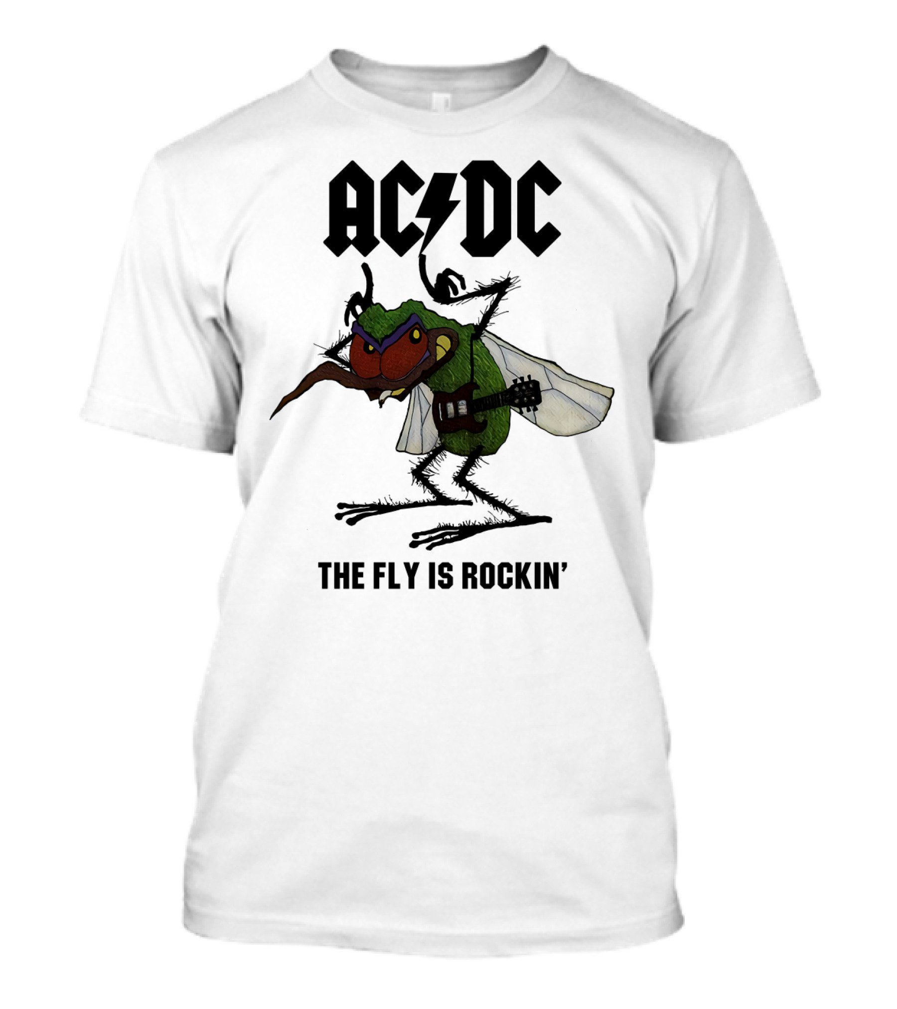 Acdc The Fly Is Rockin' T-Shirt