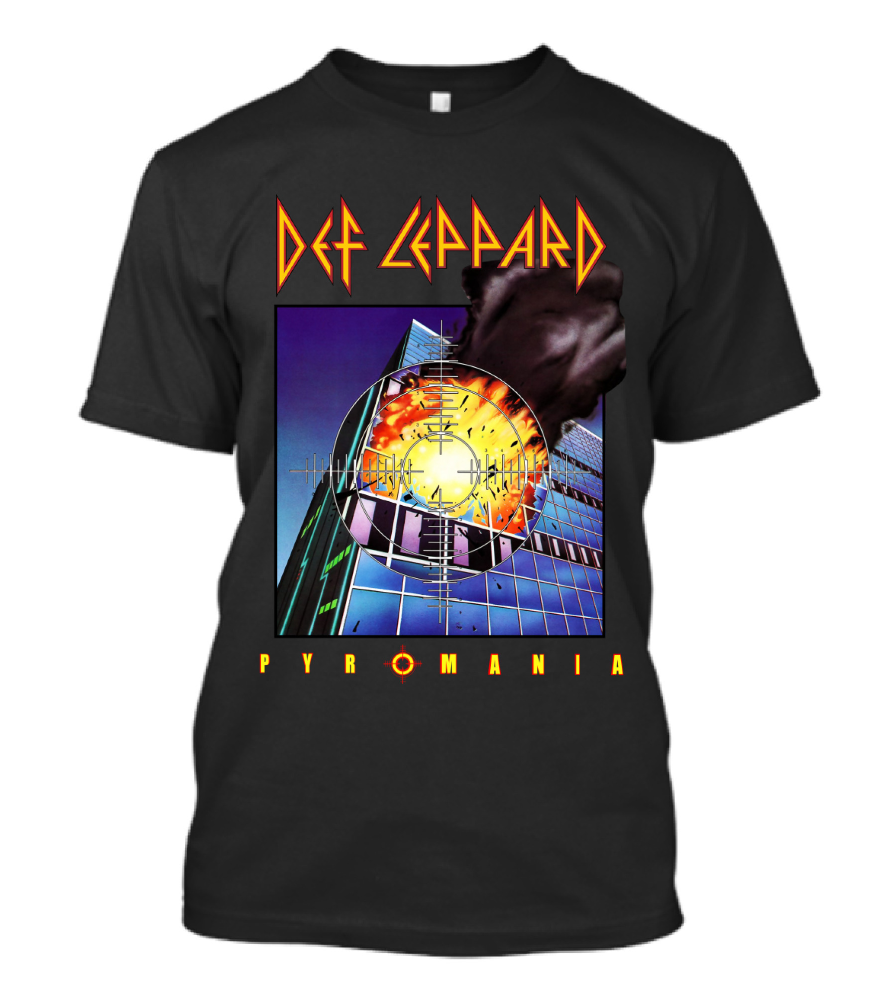 Def Leppard Pyromania Explosion T-Shirt