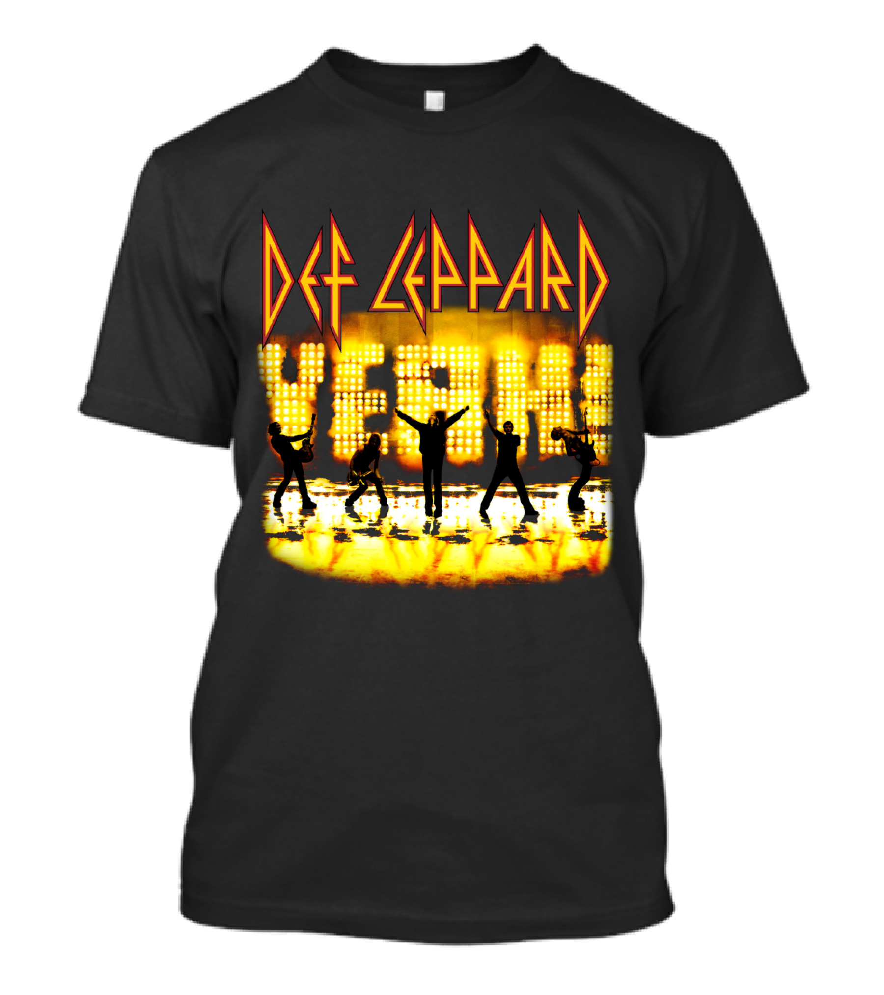 Def Leppard Yeah! Album Silhouette Performance T-Shirt