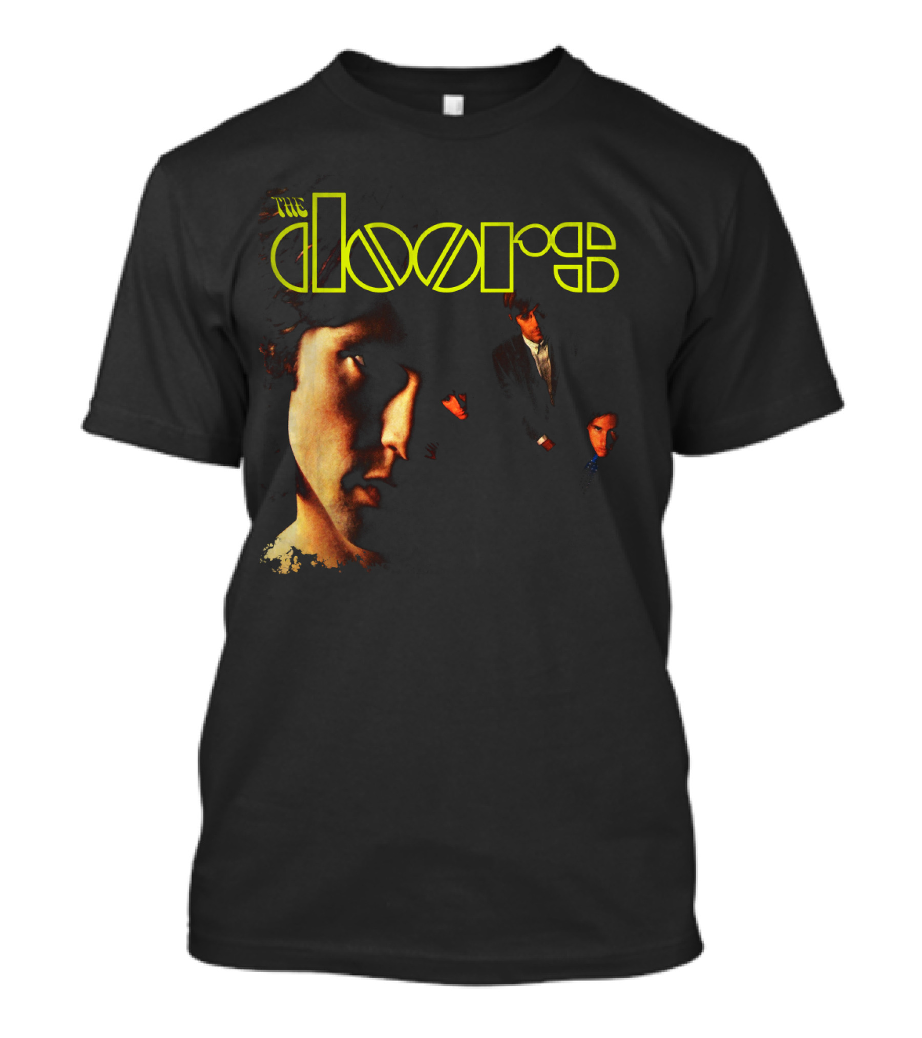 The Doors Band Members Portrait T-Shirt