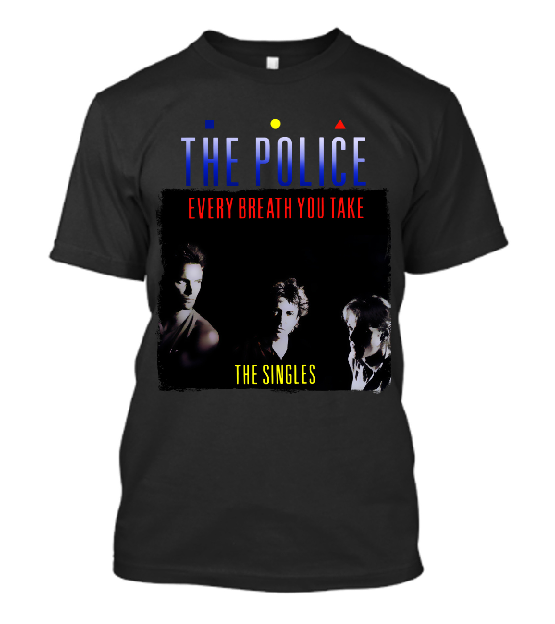 The Police Every Breath You Take The Singles T-Shirt