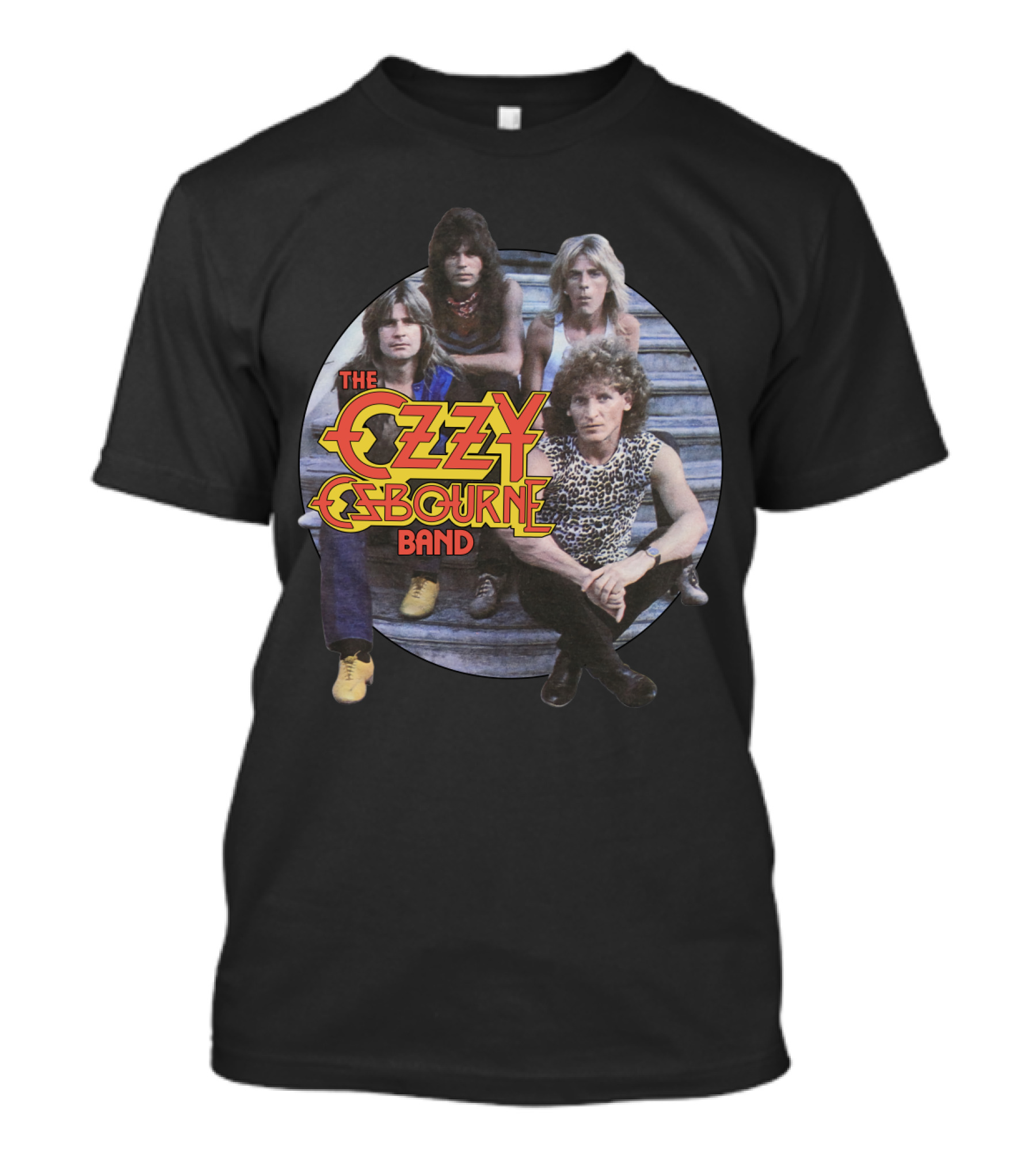 The Ozzy Osbourne Band Vintage Concert Tour Photo T-Shirt