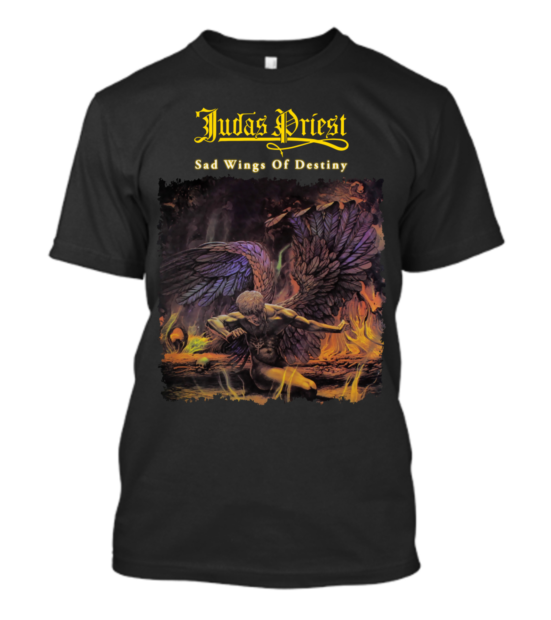 Judas Priest Sad Wings Of Destiny Angelic T-Shirt