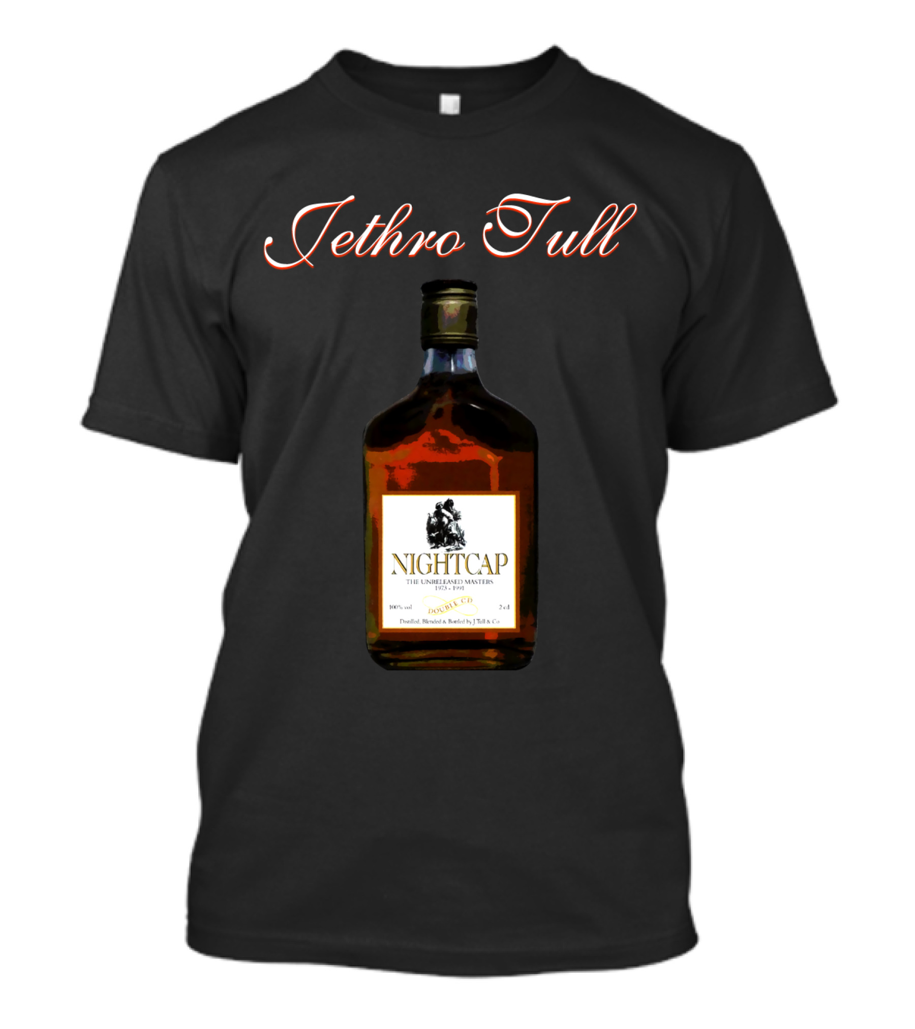 Jethro Tull Nightcap The Unreleased Masters 1973-1991 Bottle 70 Cl Malt T-Shirt