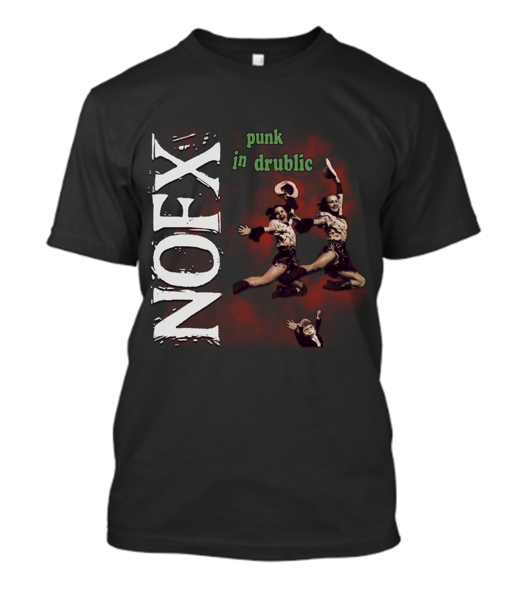 Nofx Punk In Drublic Jumper Dance Trio T-Shirt