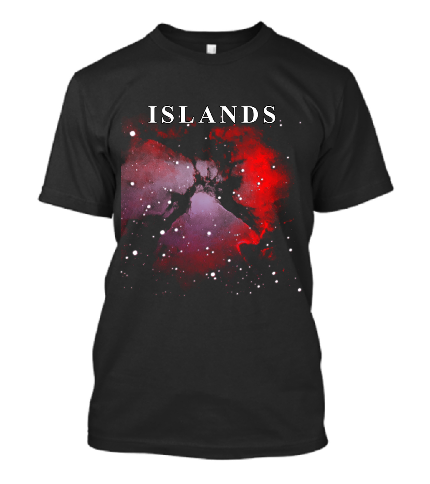 KC 07 Islands Cosmic Nebula T-Shirt