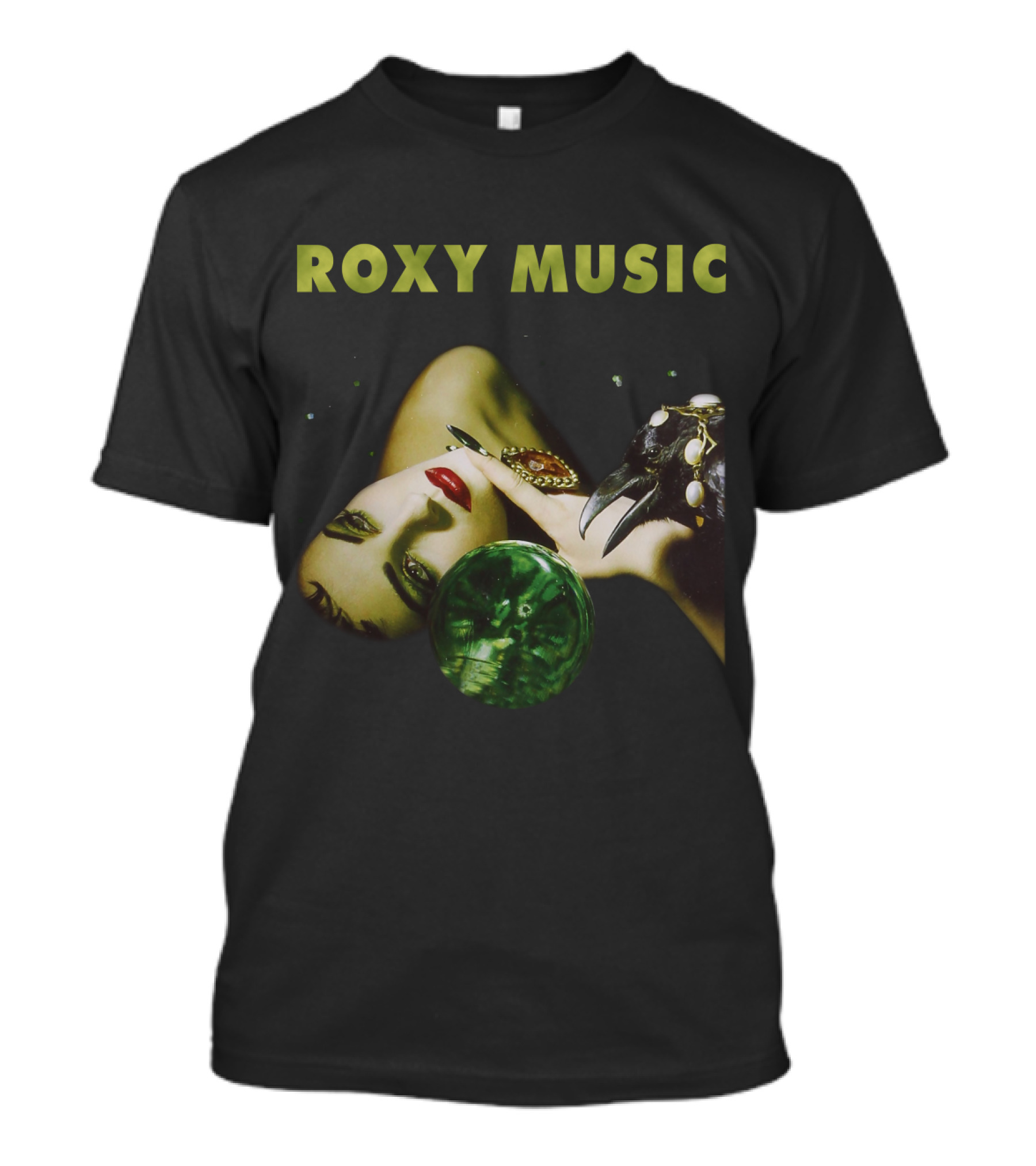Roxy Music Vintage Album Cover Art T-Shirt