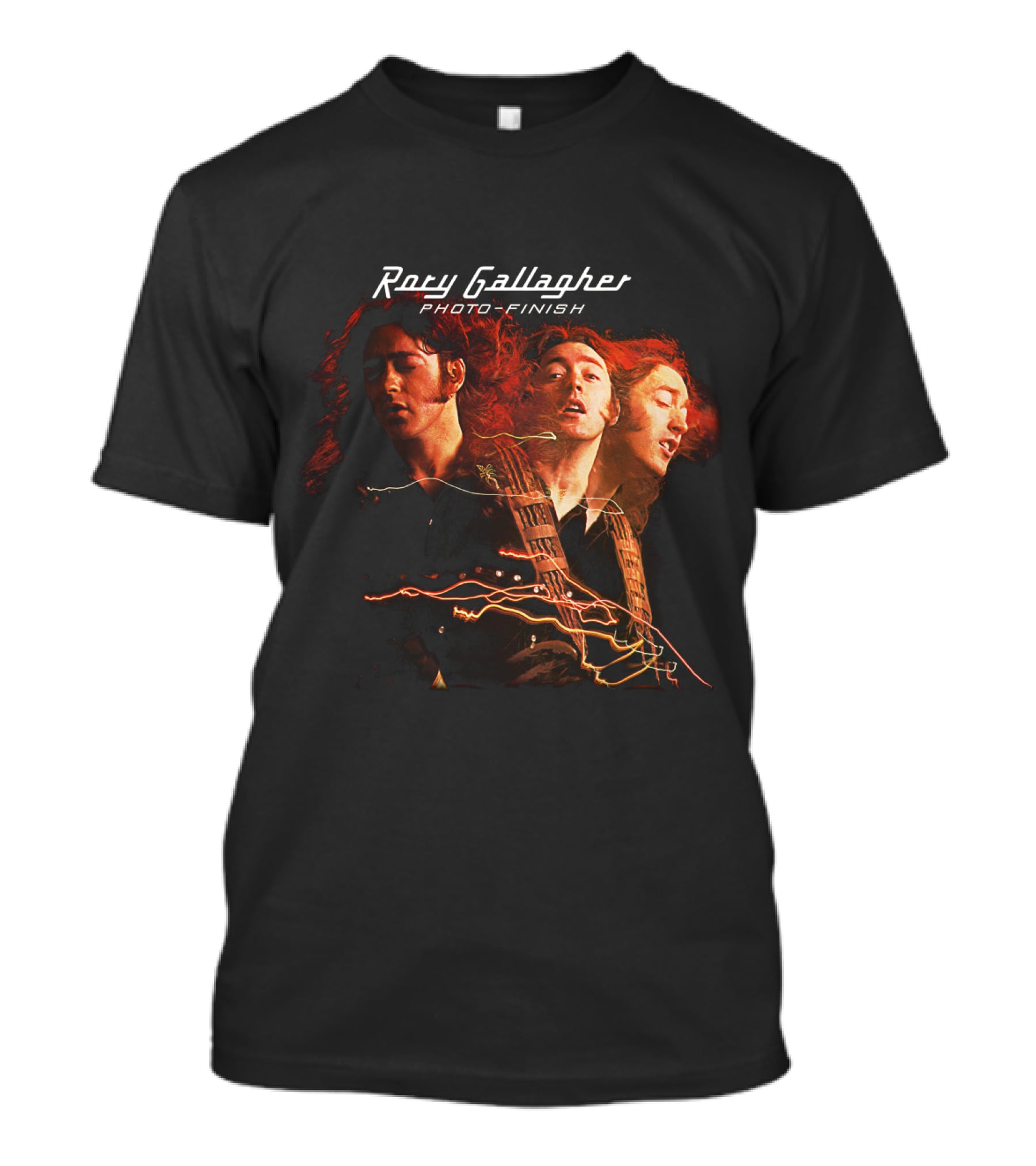 Rory Gallagher Photo-Finish Album Cover T-Shirt