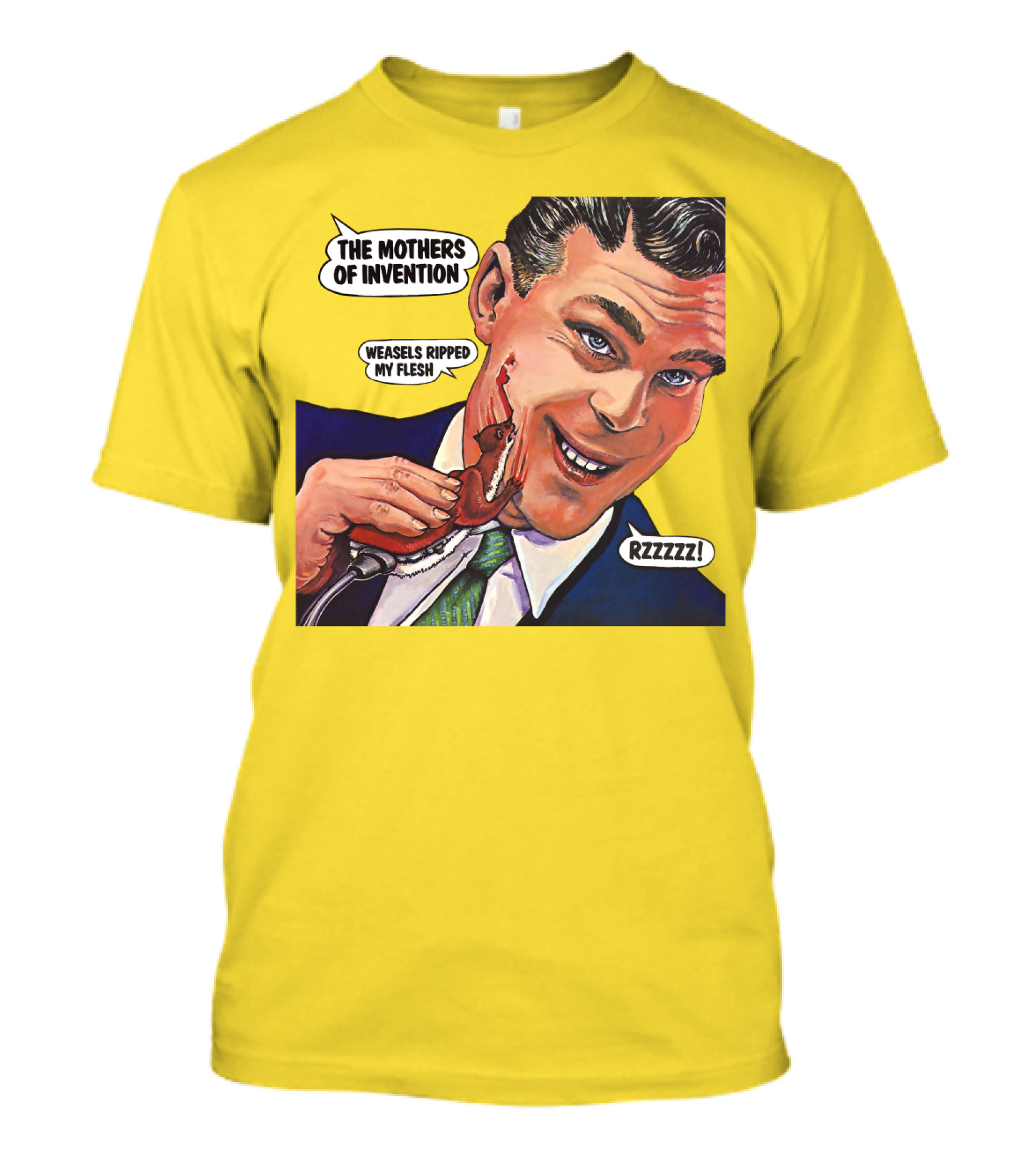 The Mothers Of Invention Weasels Ripped My Flesh Rzzzzz! Tmoi T-Shirt