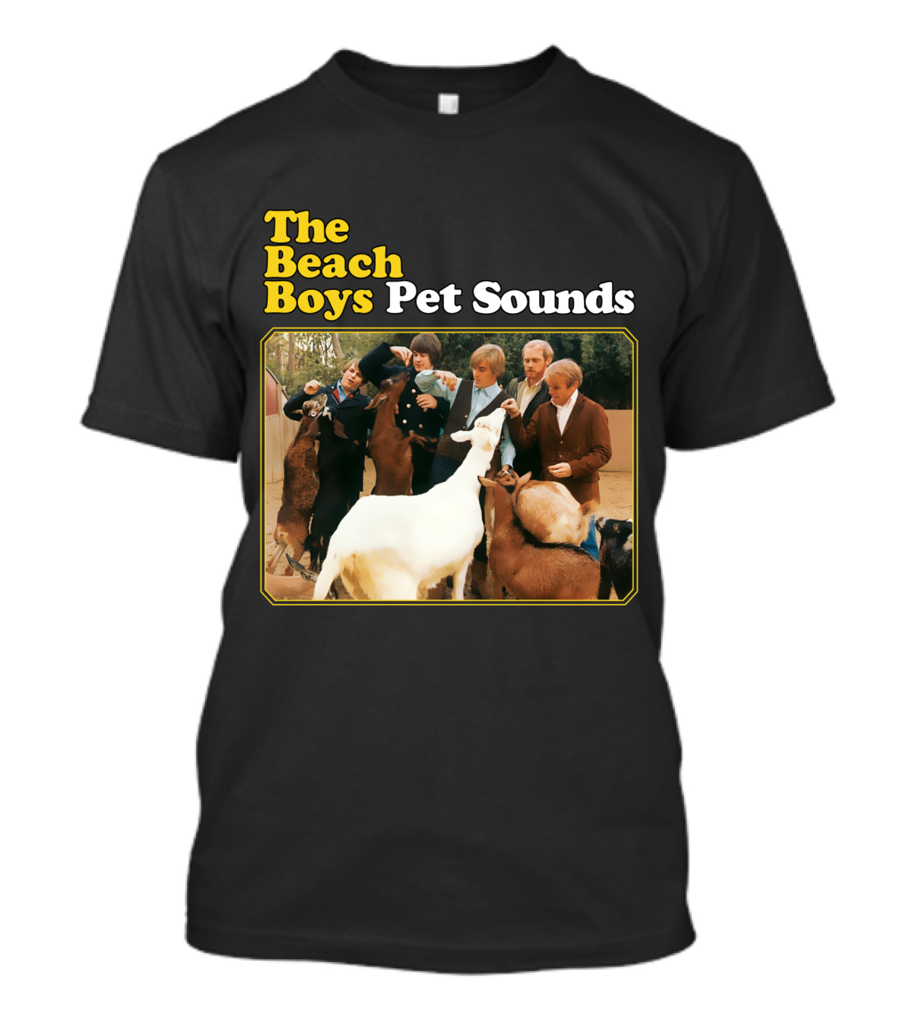 The Beach Boys Pet Sounds Album Cover Goat Farm Scene T-Shirt