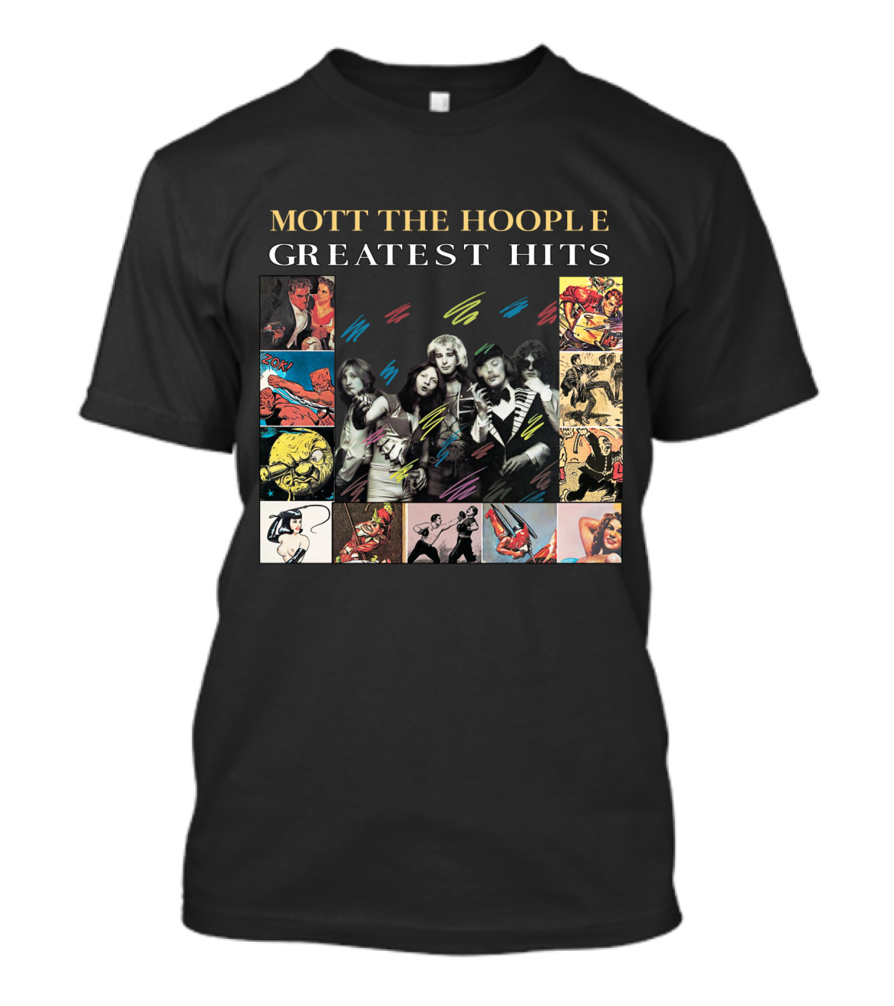 Mott The Hoople Greatest Hits T-Shirt