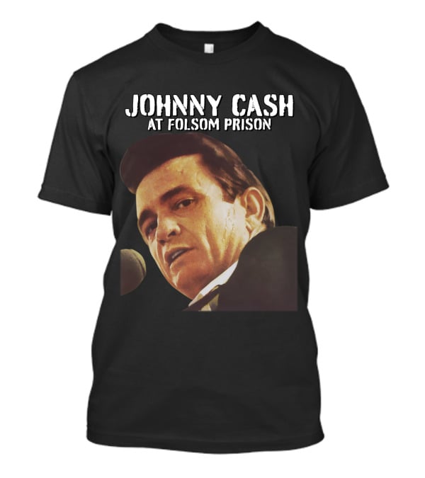 Johnny Cash At Folsom Prison T-Shirt
