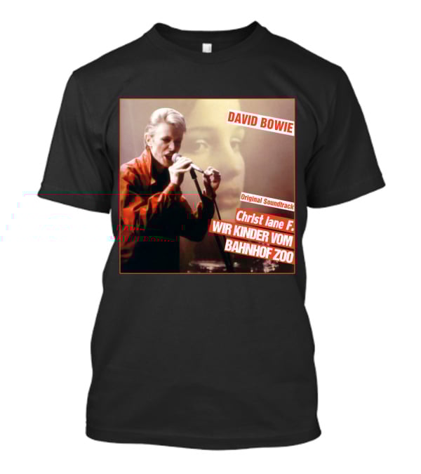 David Bowie Christiane F. Wir Kinder Vom Bahnhof Zoo Original Soundtrack T-Shirt