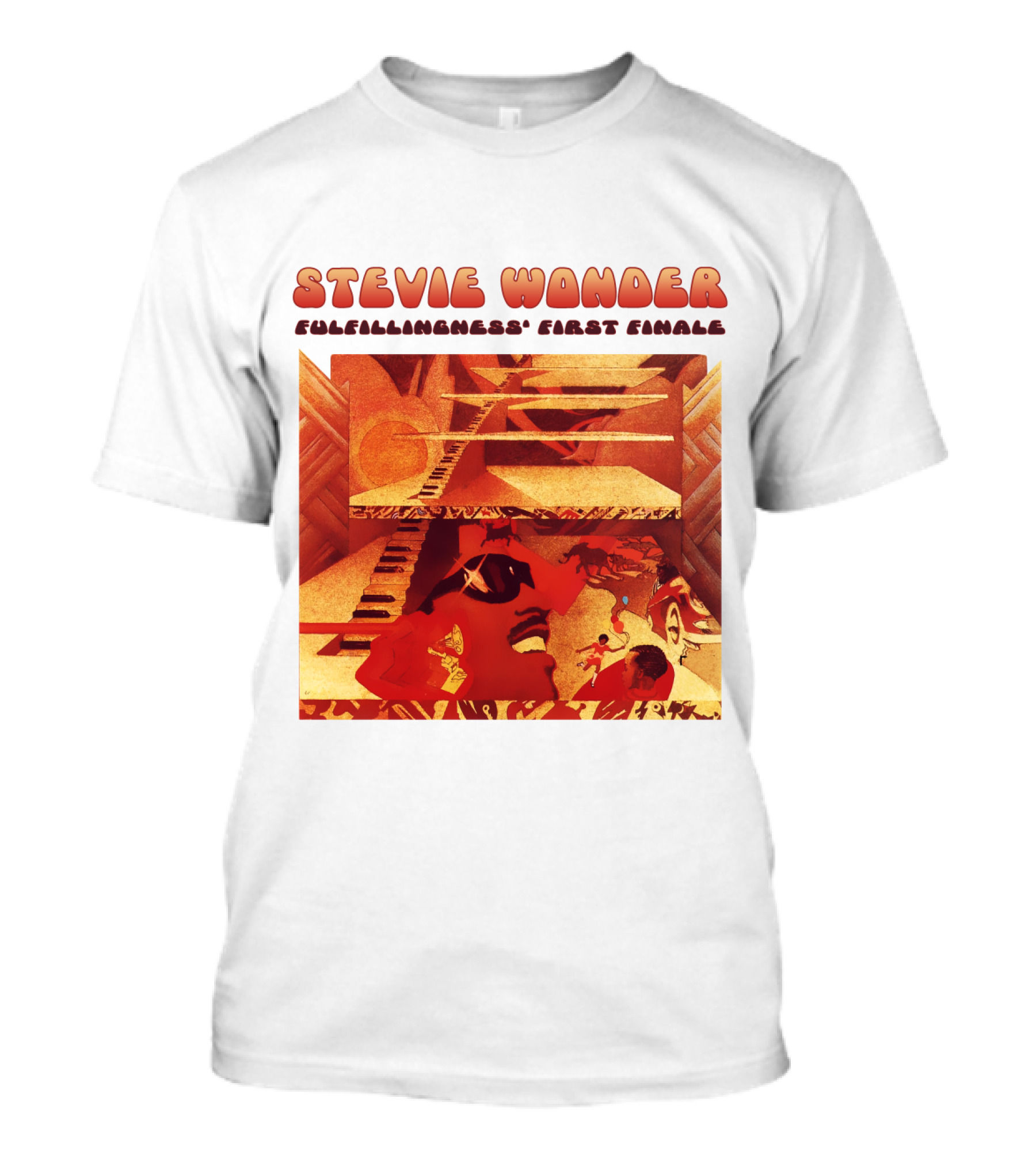Stevie Wonder Fulfillingness' First Finale T-Shirt