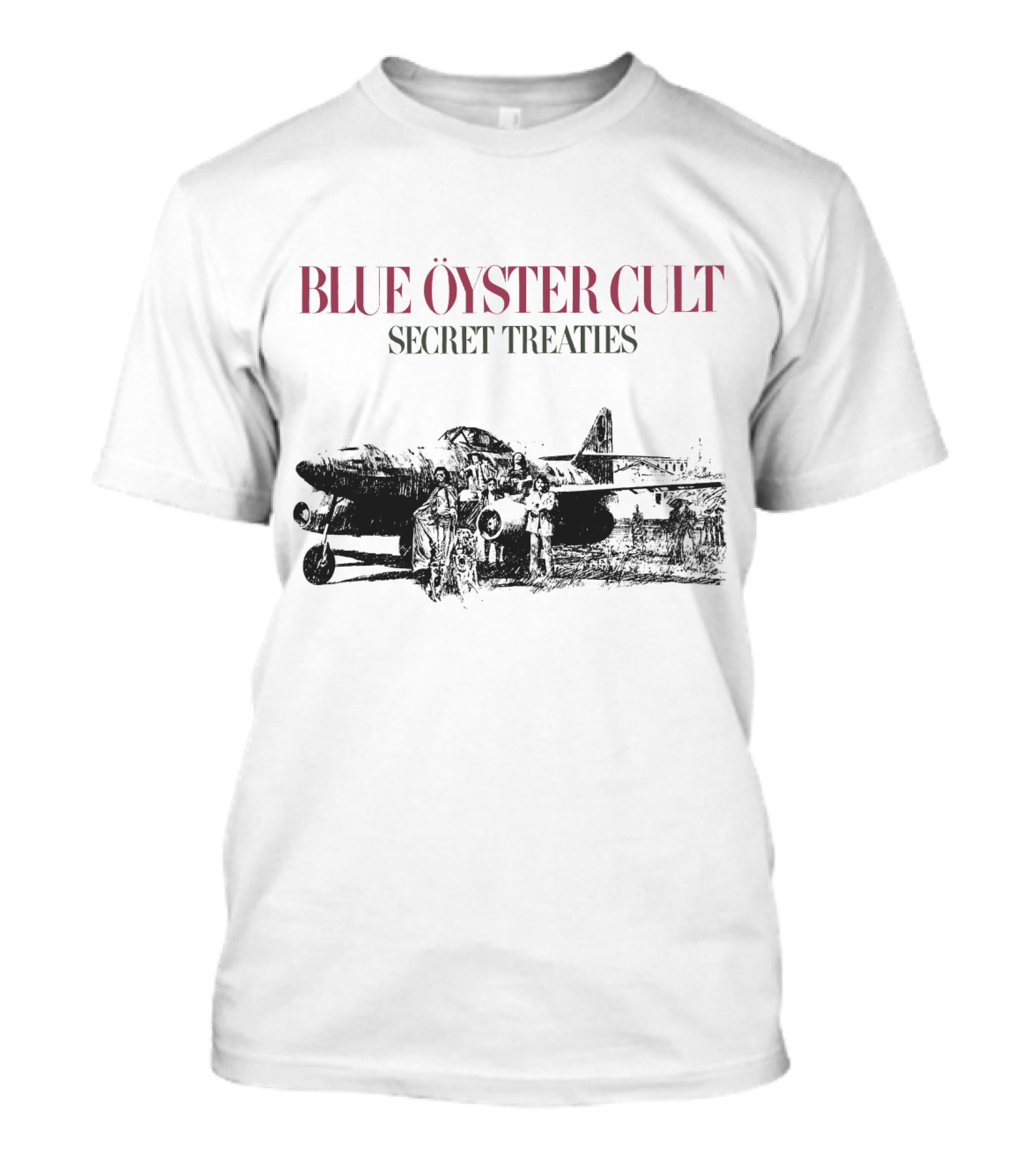Blue Öyster Cult Secret Treaties Boc T-Shirt