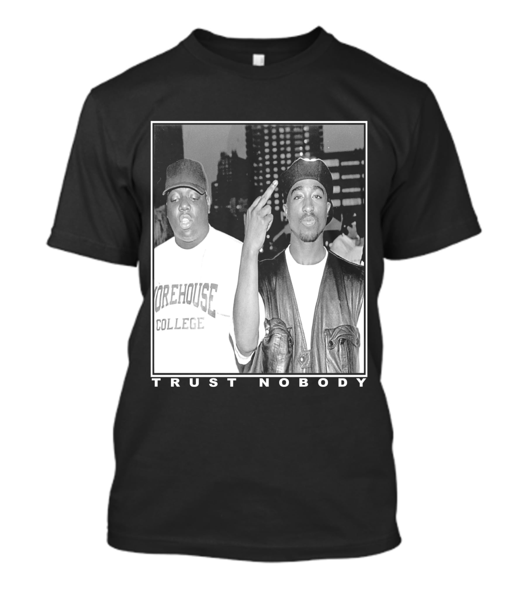 Trust Nobody Morehouse College Duo Retro T-Shirt