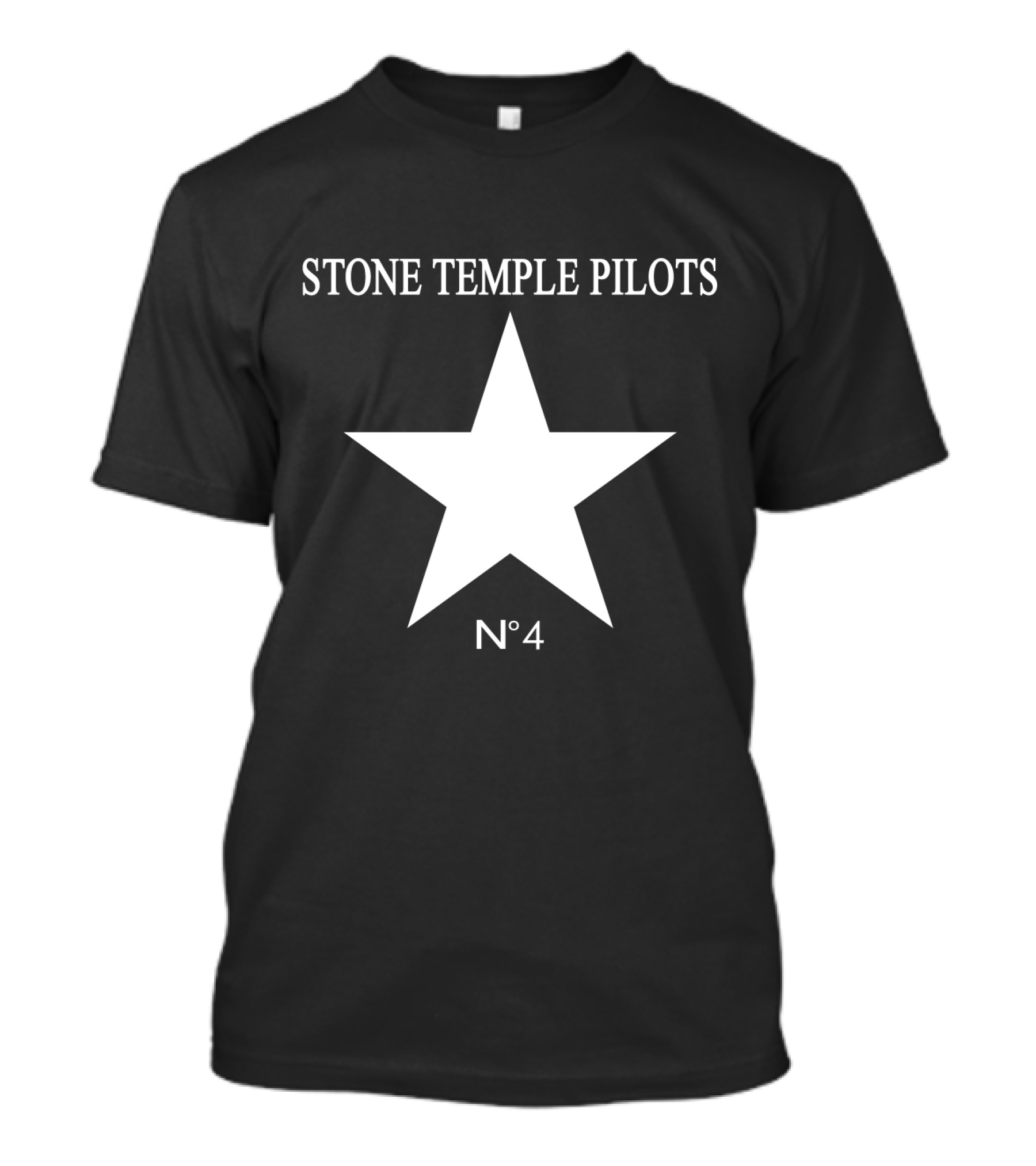Stone Temple Pilots No 4 Star T-Shirt