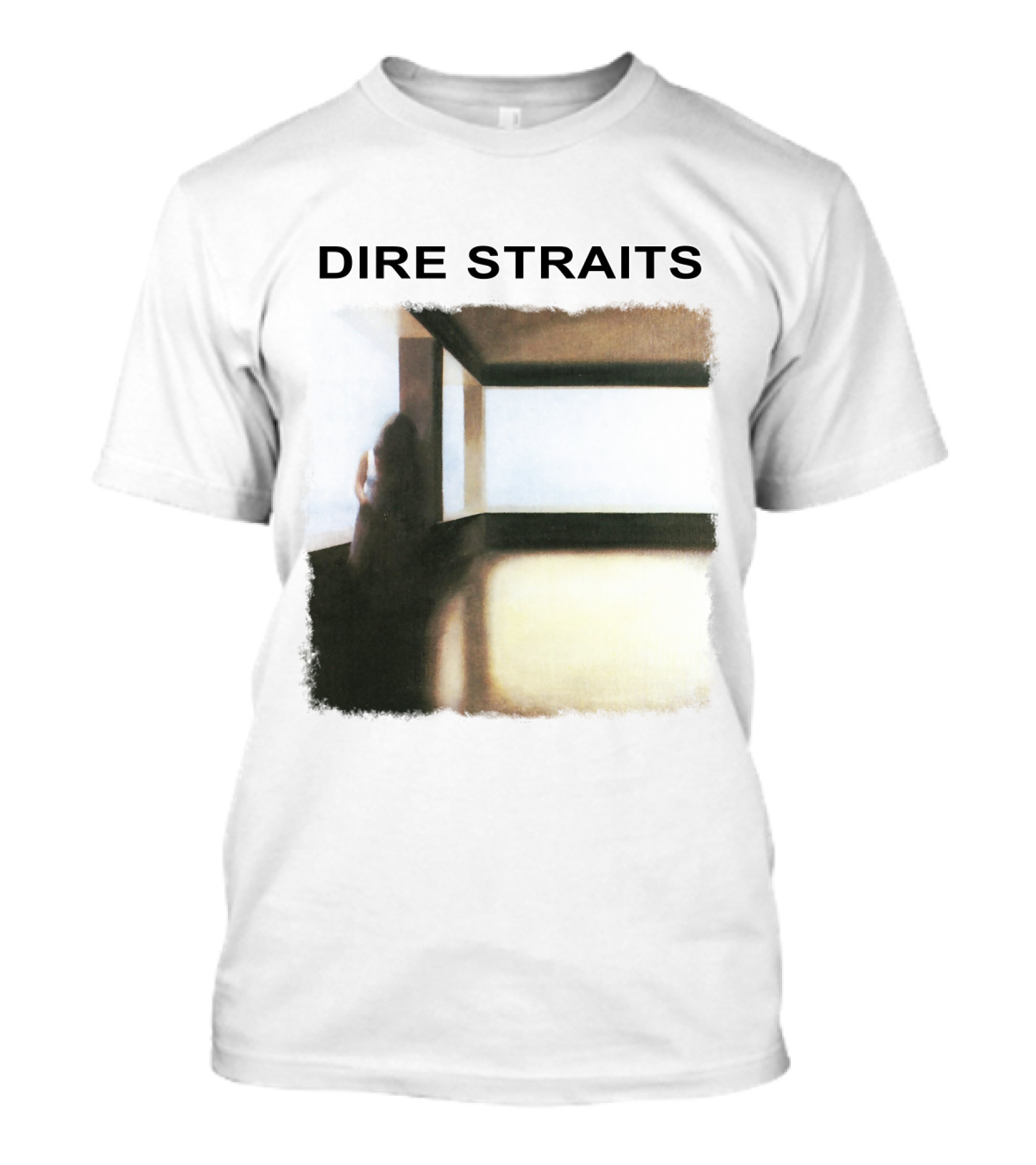 Dire Straits Album Art Minimalist Abstract T-Shirt