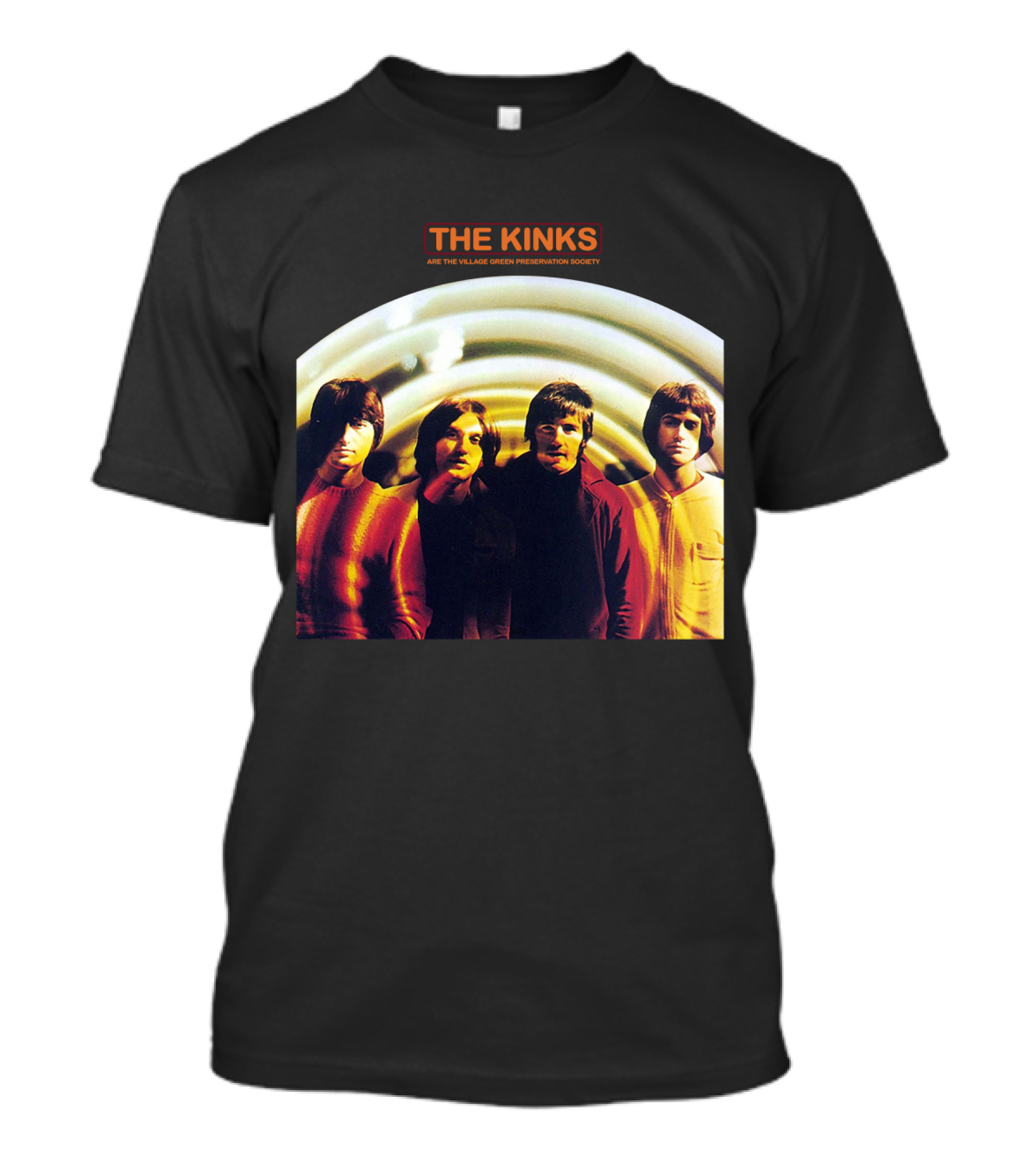 The Kinks Are The Village Green Preservation Society Album Cover T-Shirt