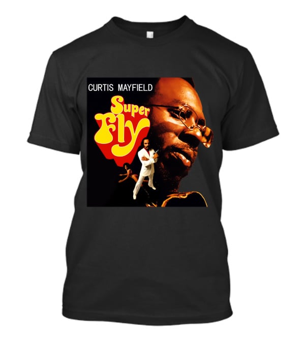 Curtis Mayfield Super Fly Classic Album Cover T-Shirt