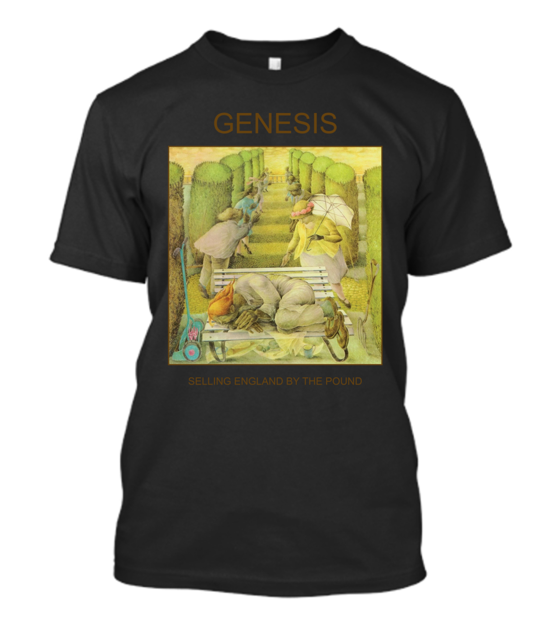 Genesis Selling England By The Pound Vintage Album Cover Art T-Shirt