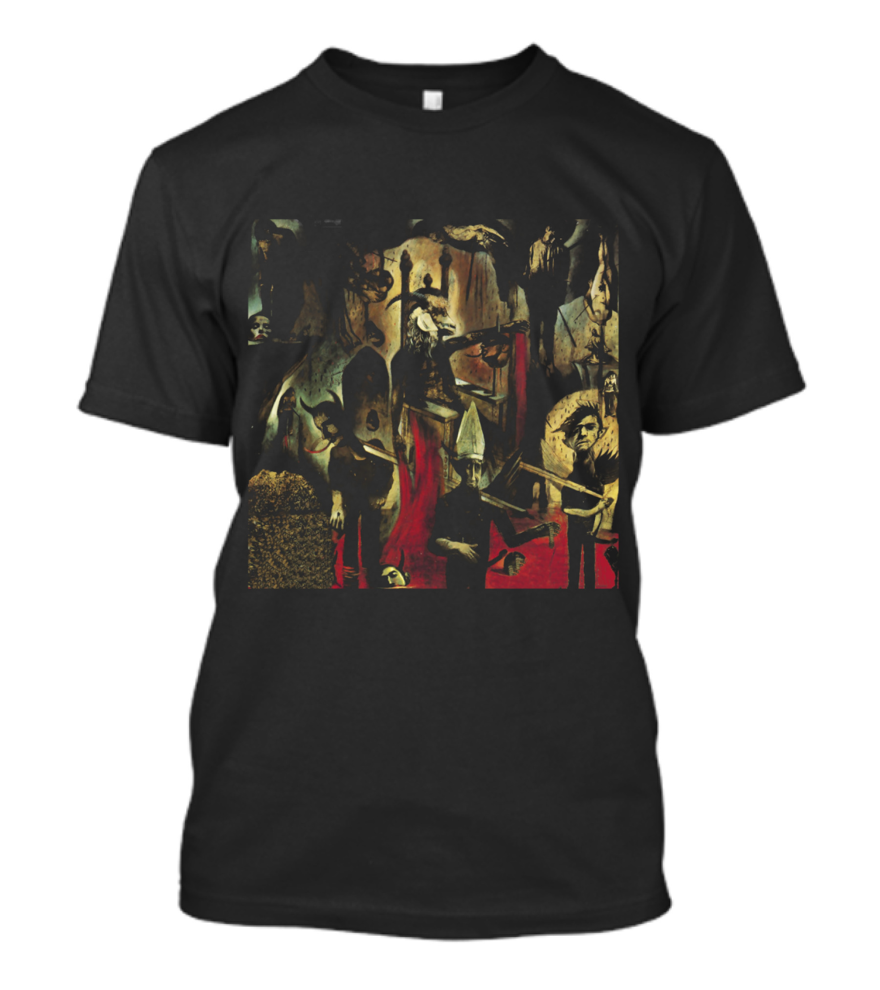 Slayer Reign In Blood Album Cover Dark Chaotic T-Shirt