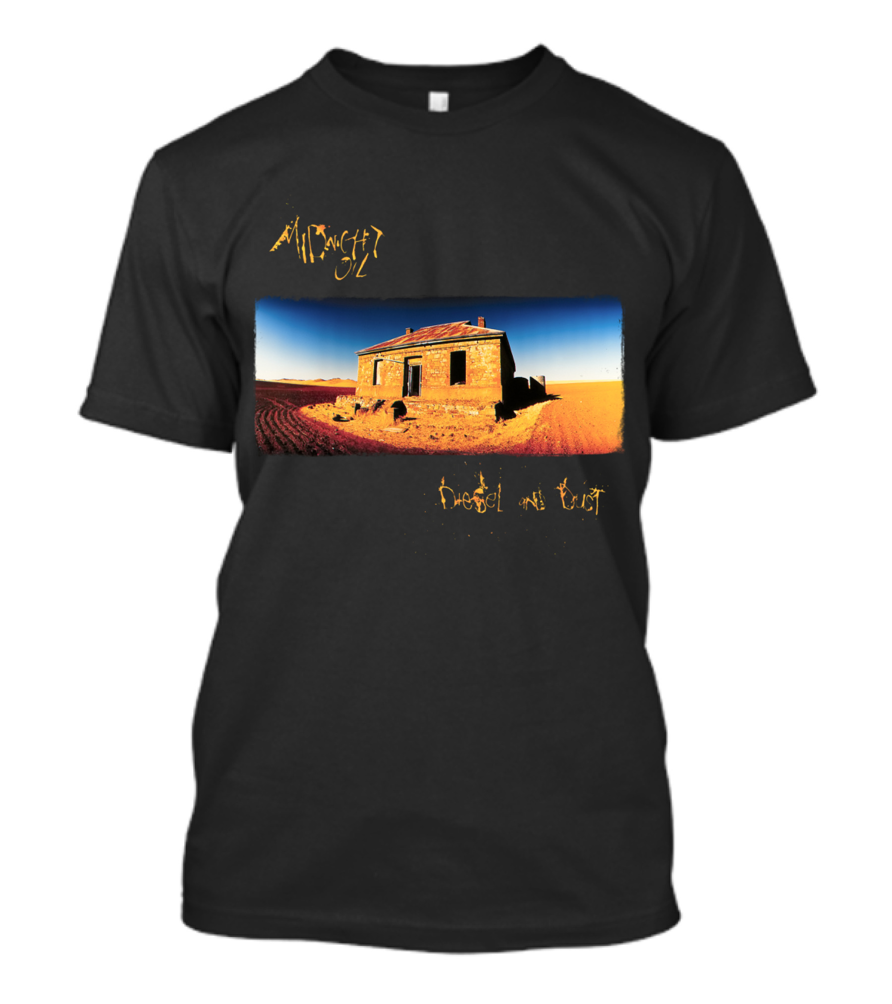 Midnight Oil Diesel And Dust Desert House T-Shirt