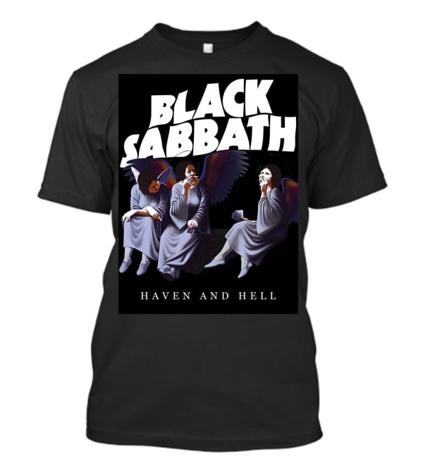 Black Sabbath Heaven And Hell Angels T-Shirt