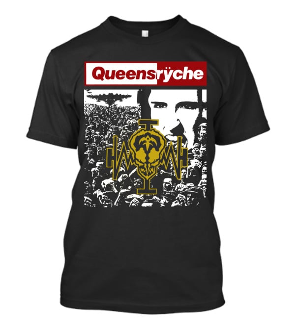 Queensrÿche Operation Mindcrime Album Artwork Iconic Skull T-Shirt