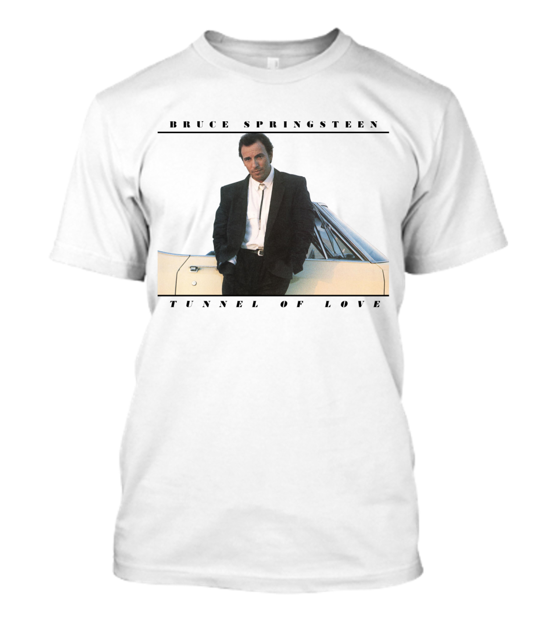 Bruce Springsteen Tunnel Of Love Album Cover Image T-Shirt