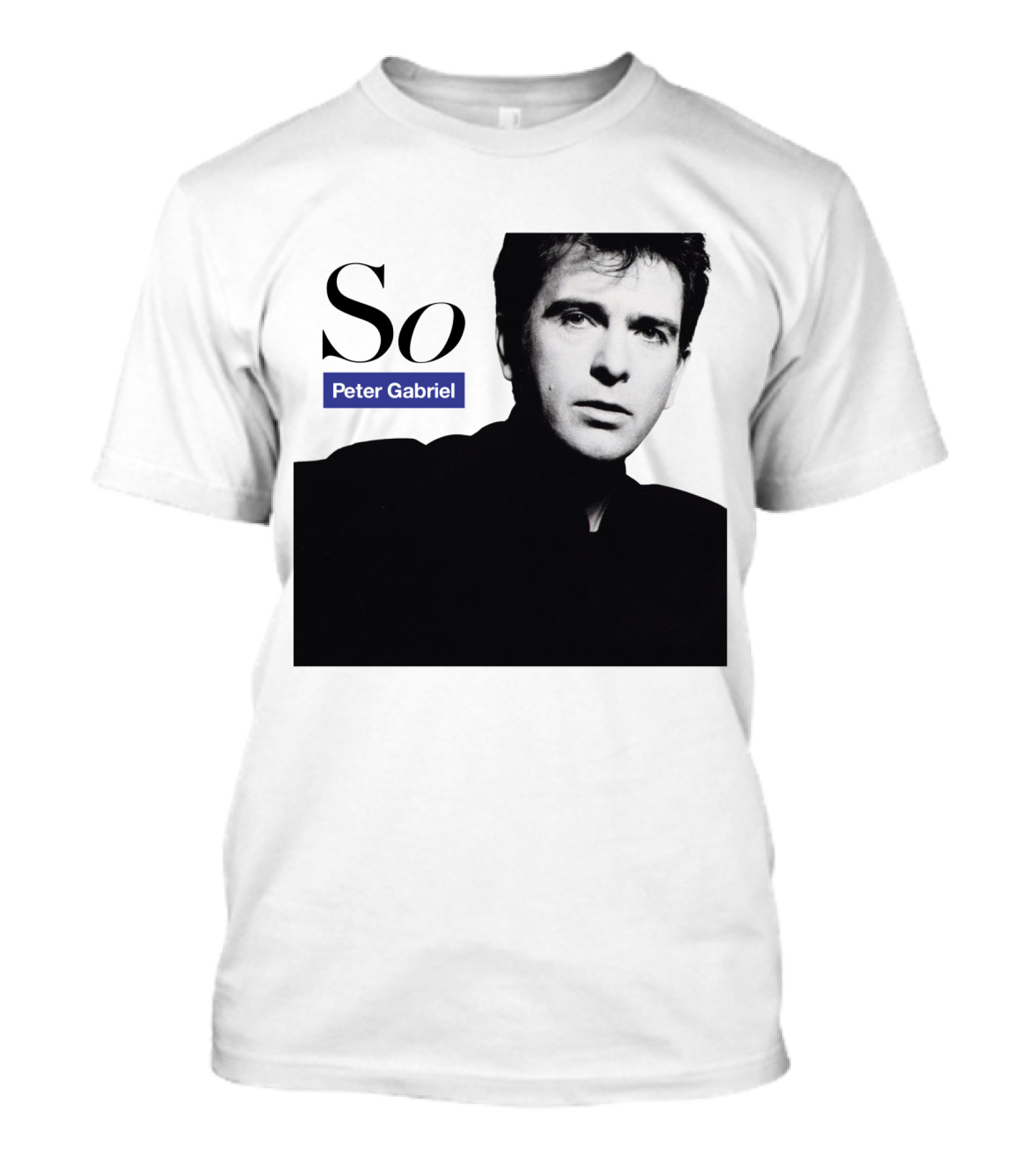 So Peter Gabriel Album Cover T-Shirt