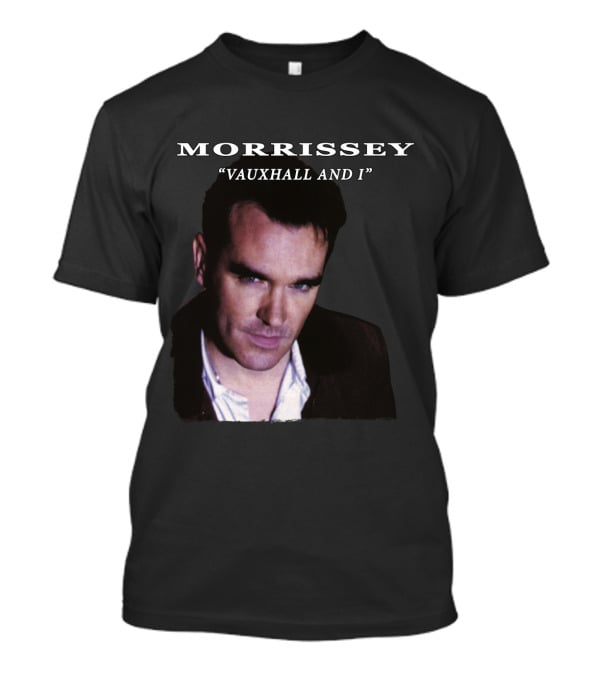 Morrissey Vauxhall And I Album Cover T-Shirt