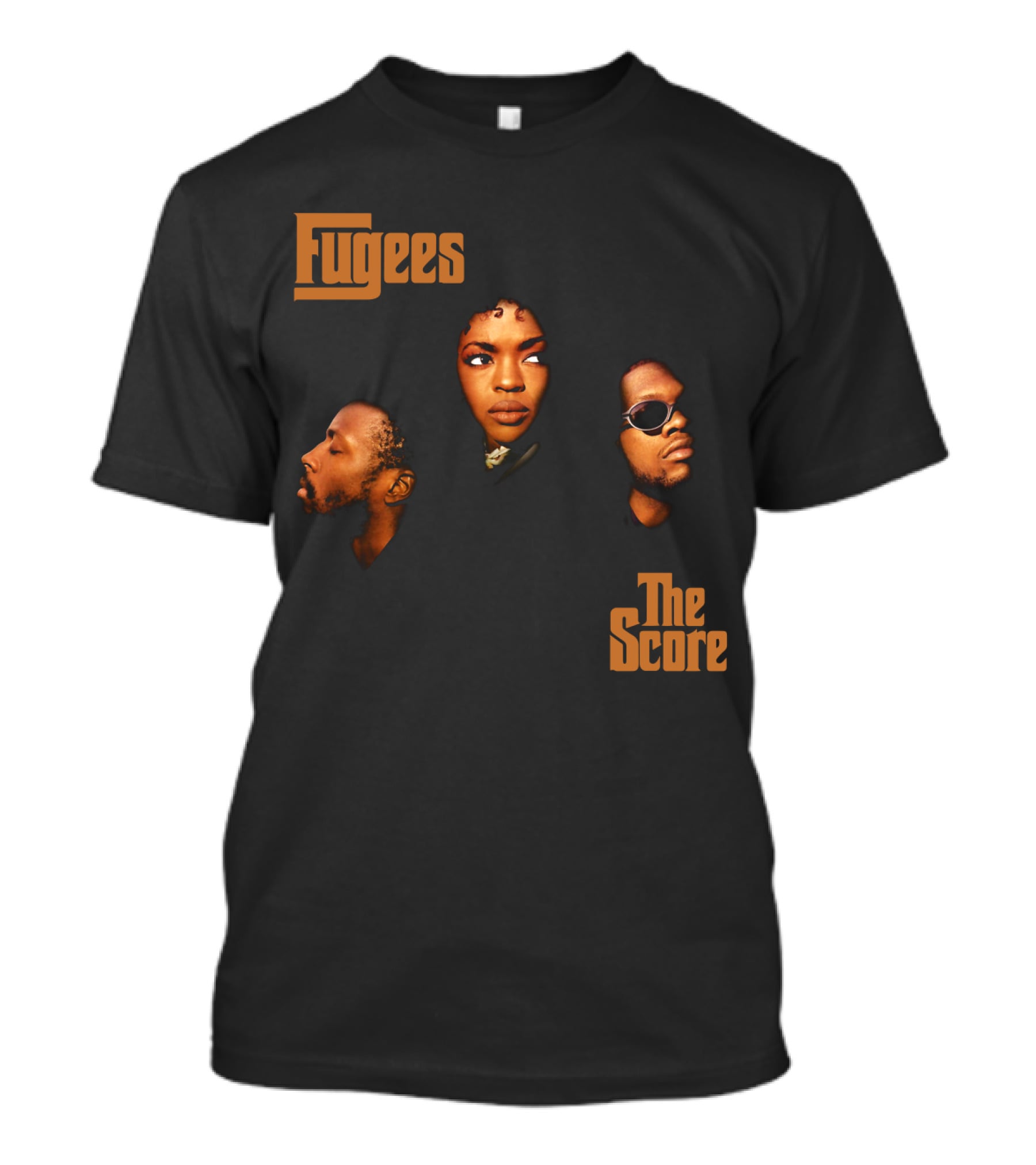 Fugees The Score Album Cover Trio Wyclef Lauryn Pras T-Shirt