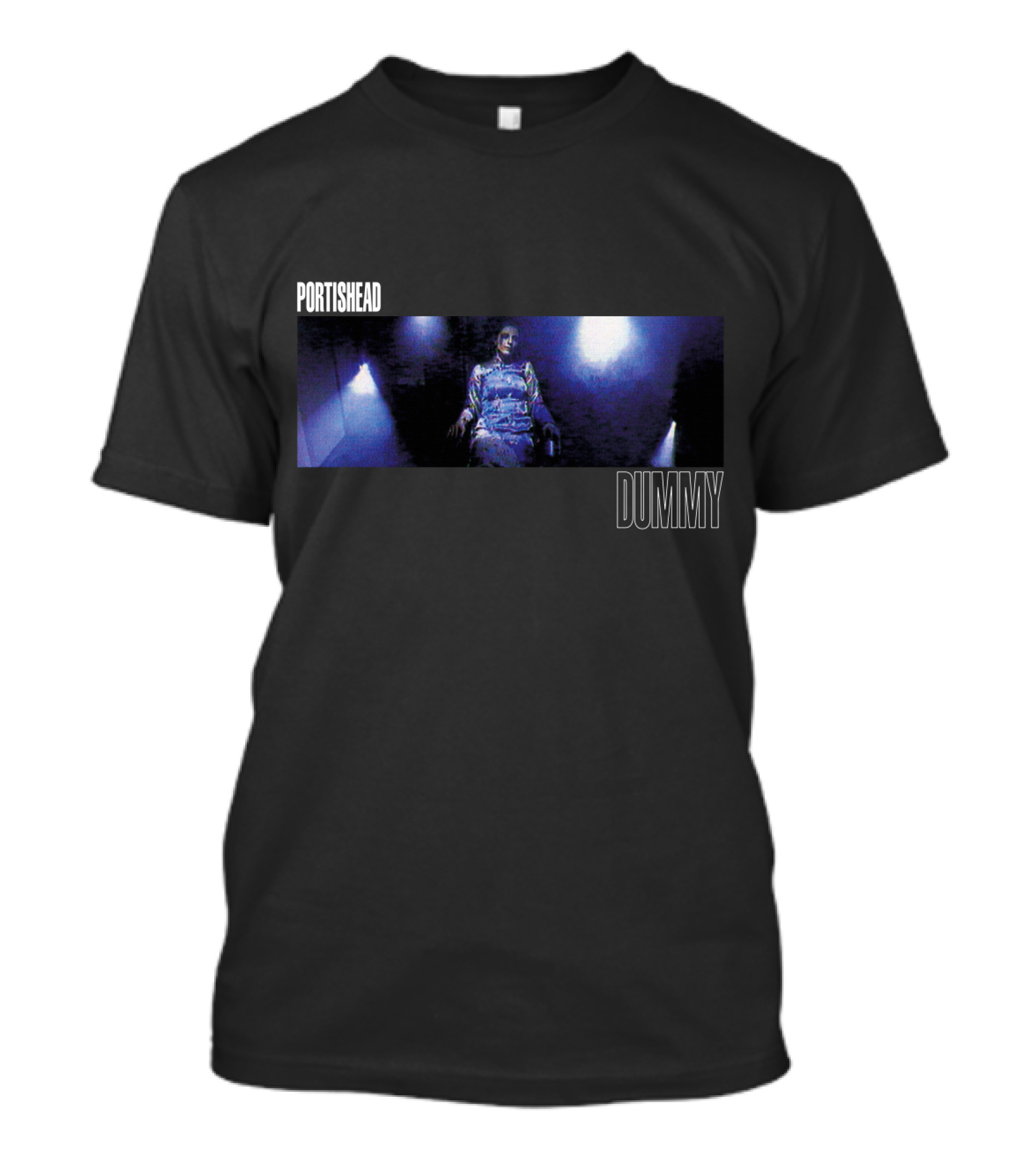 Portishead Dummy Album Cover Blue Light Scene T-Shirt