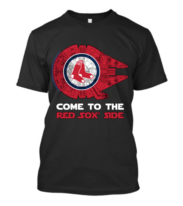 Come To The Red Sox' Side Millennium Falcon MLB T-Shirt
