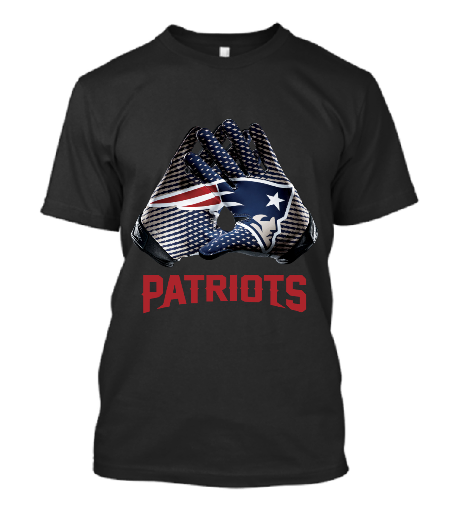 New England Patriots Nfl Logo Gloves Patriots T-Shirt