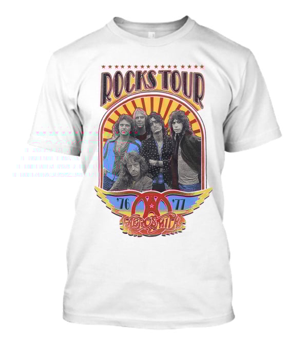 Rocks Tour '76 '77 Aerosmith T-Shirt