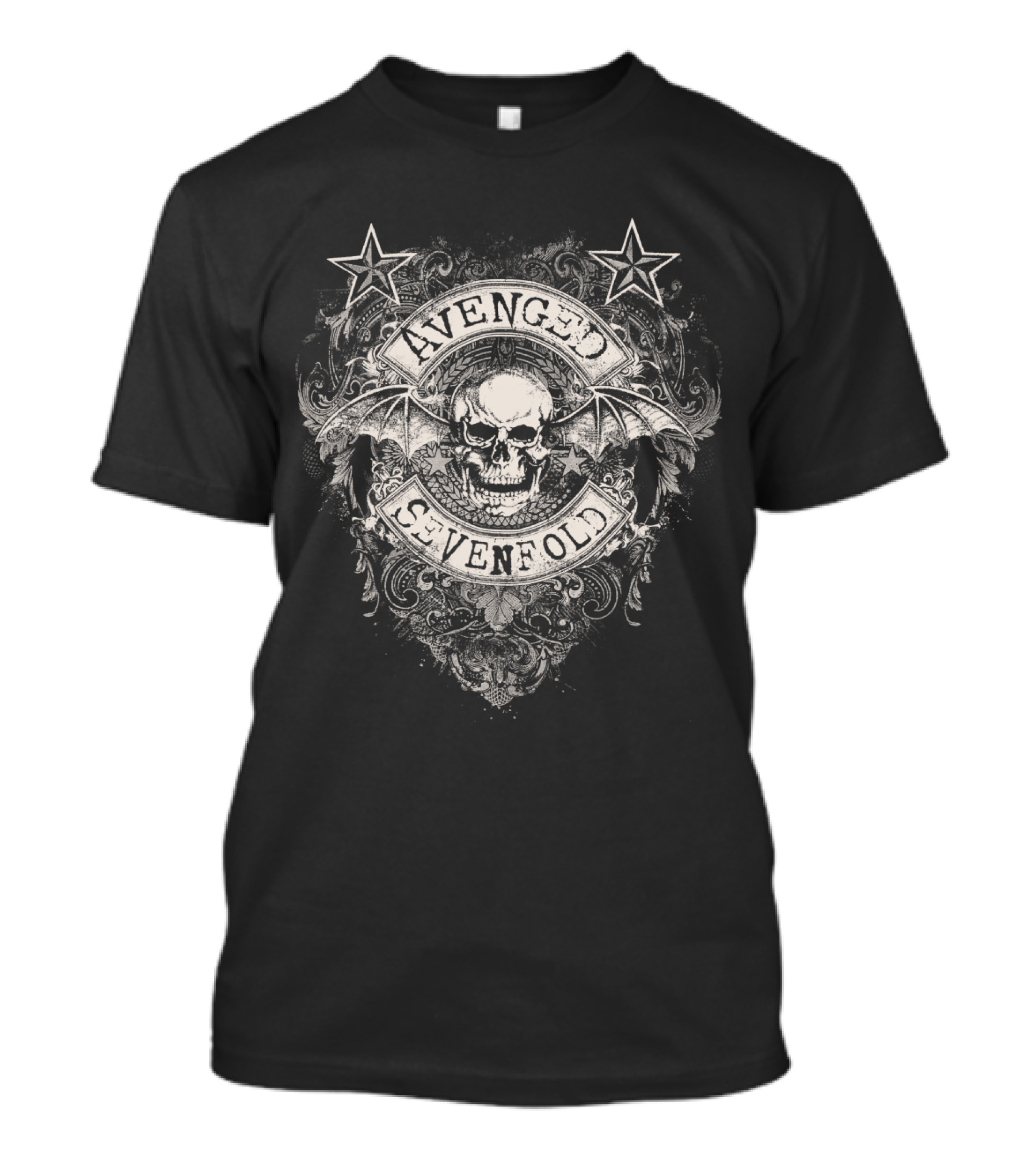 Avenged Sevenfold Skull Wings T-Shirt