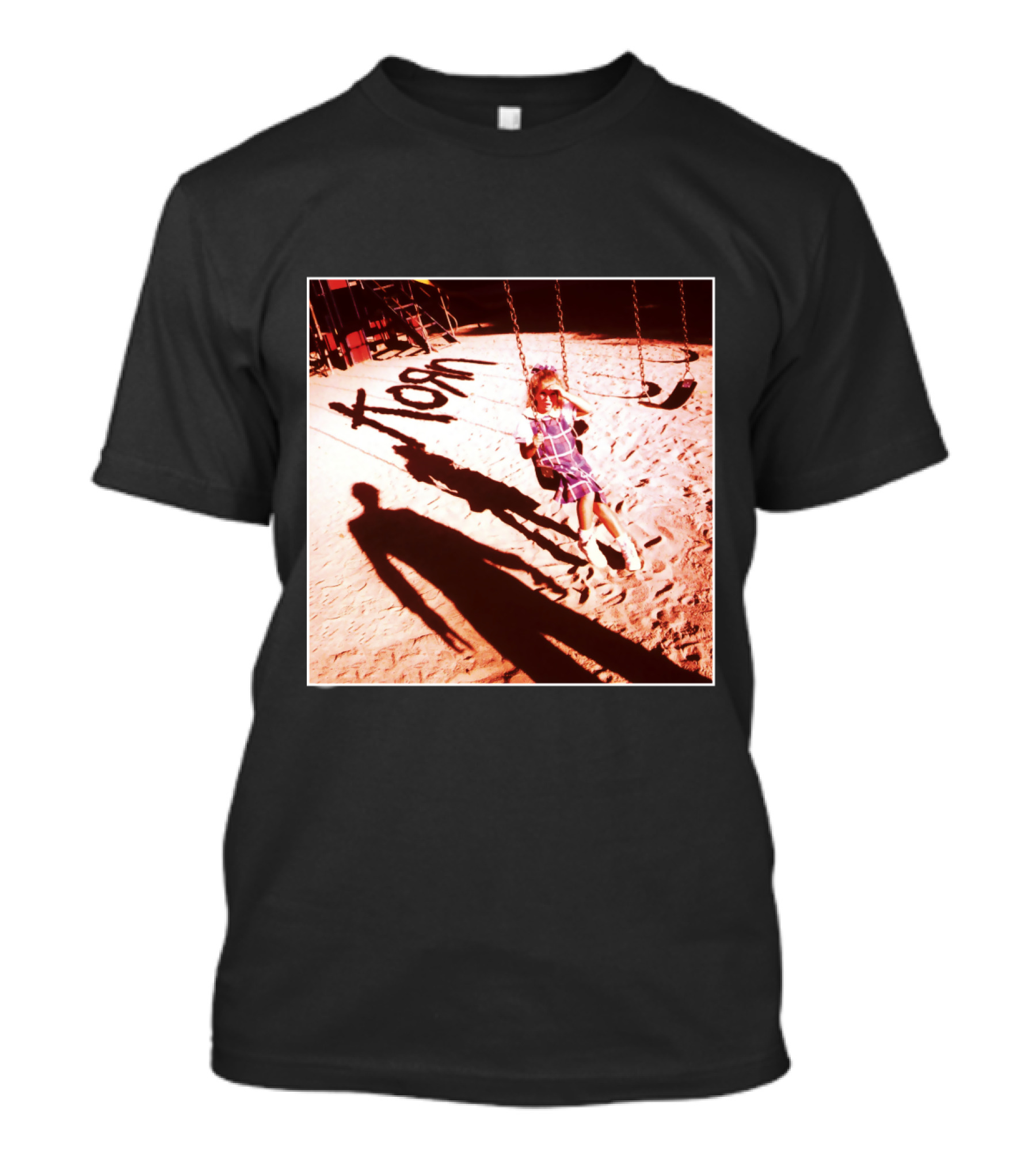 Korn Playground Shadow Swing Пословица T-Shirt