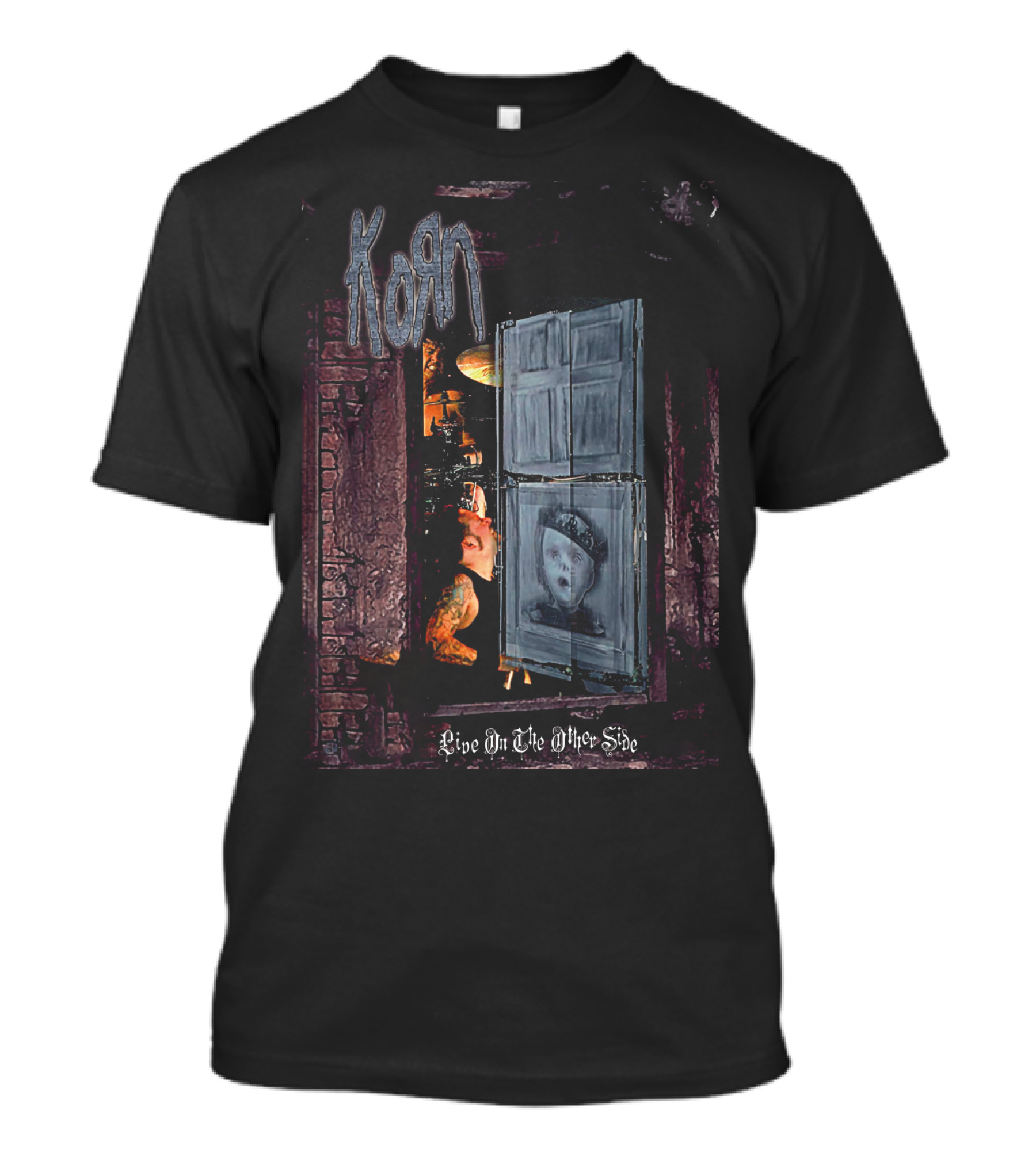 KORN Live On The Other Side Doorway Scene T-Shirt