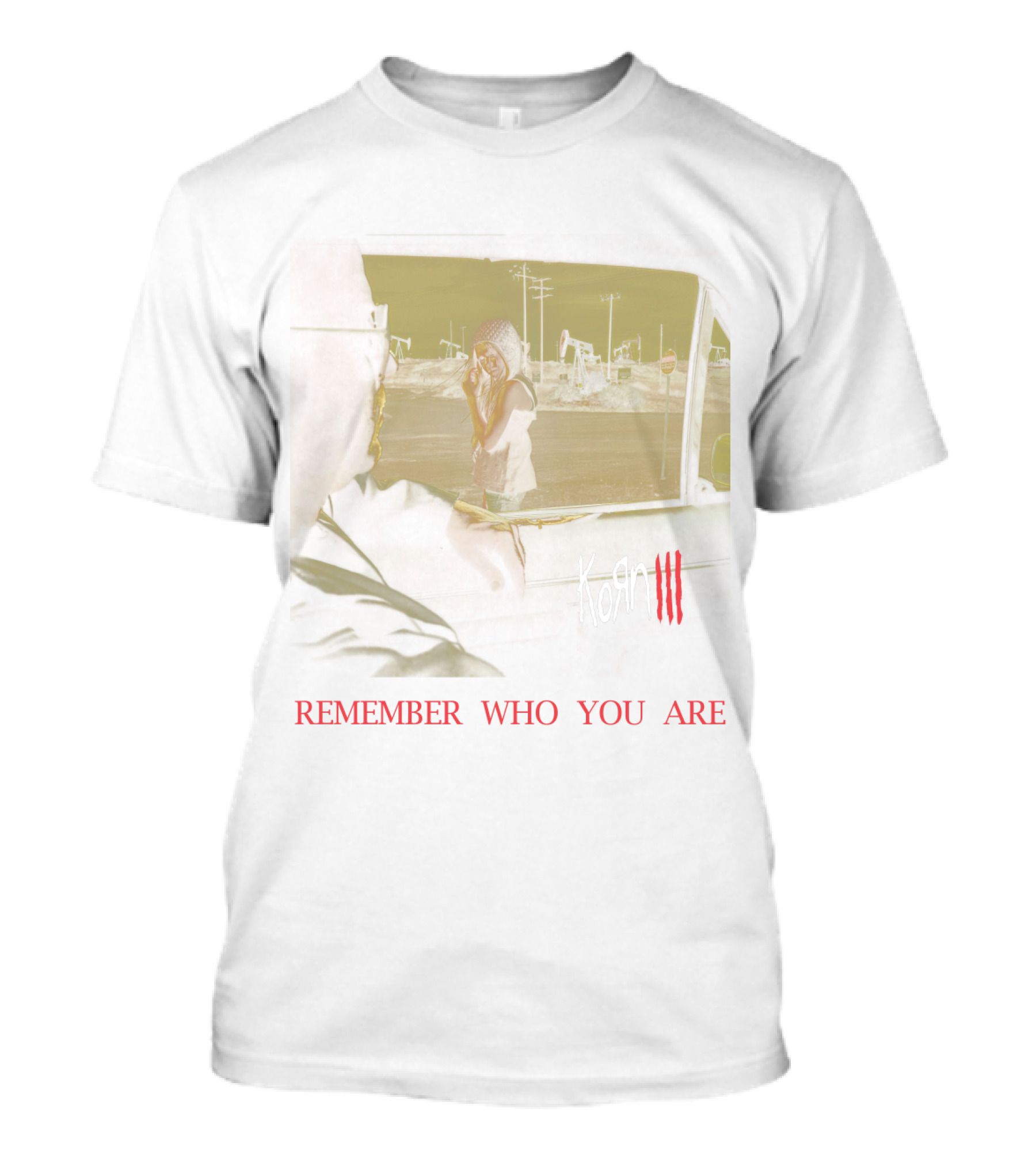 KORN III Remember Who You Are Album Cover T-Shirt