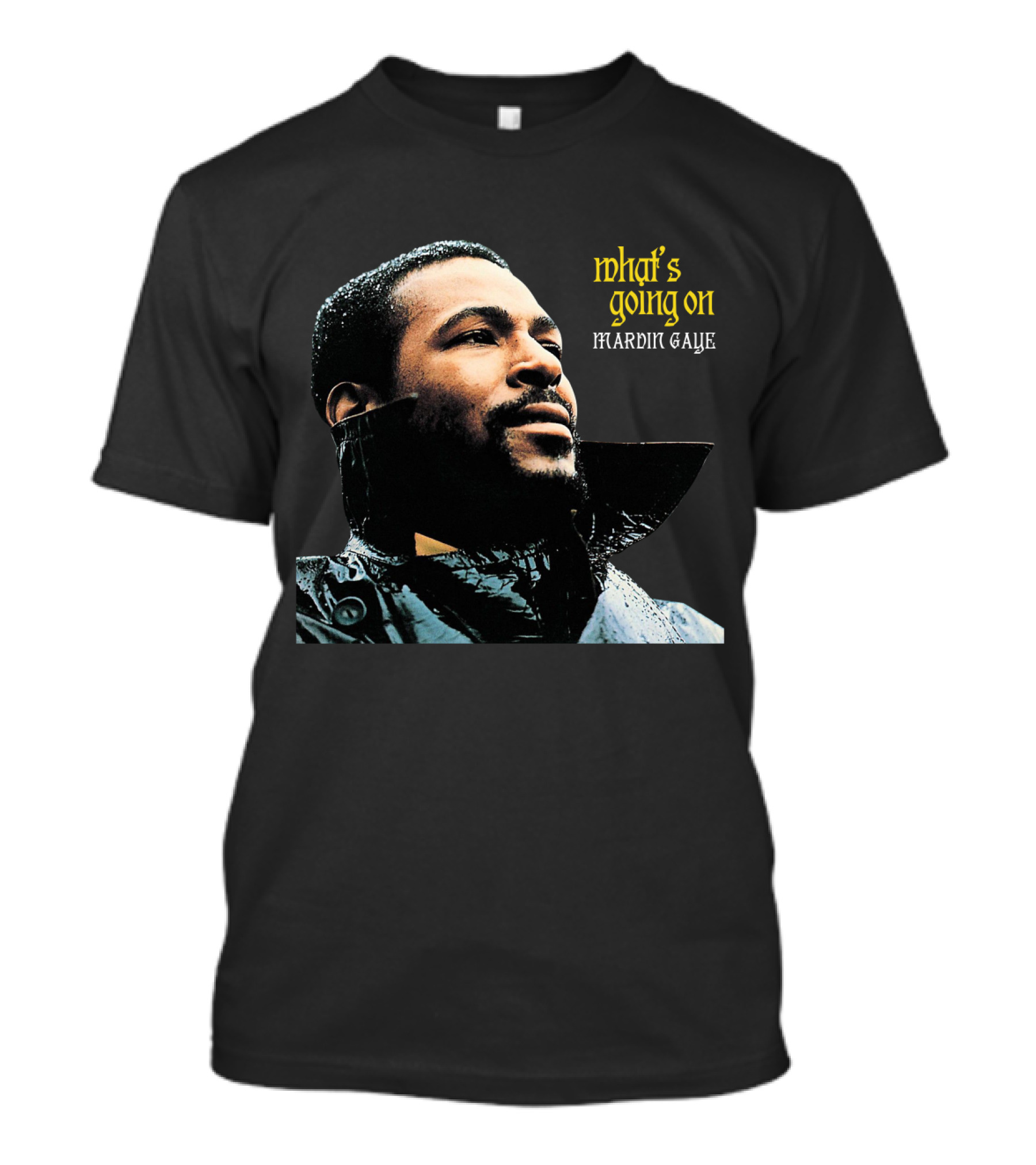 Marvin Gaye What's Going On Mvg 05 Album Cover T-Shirt