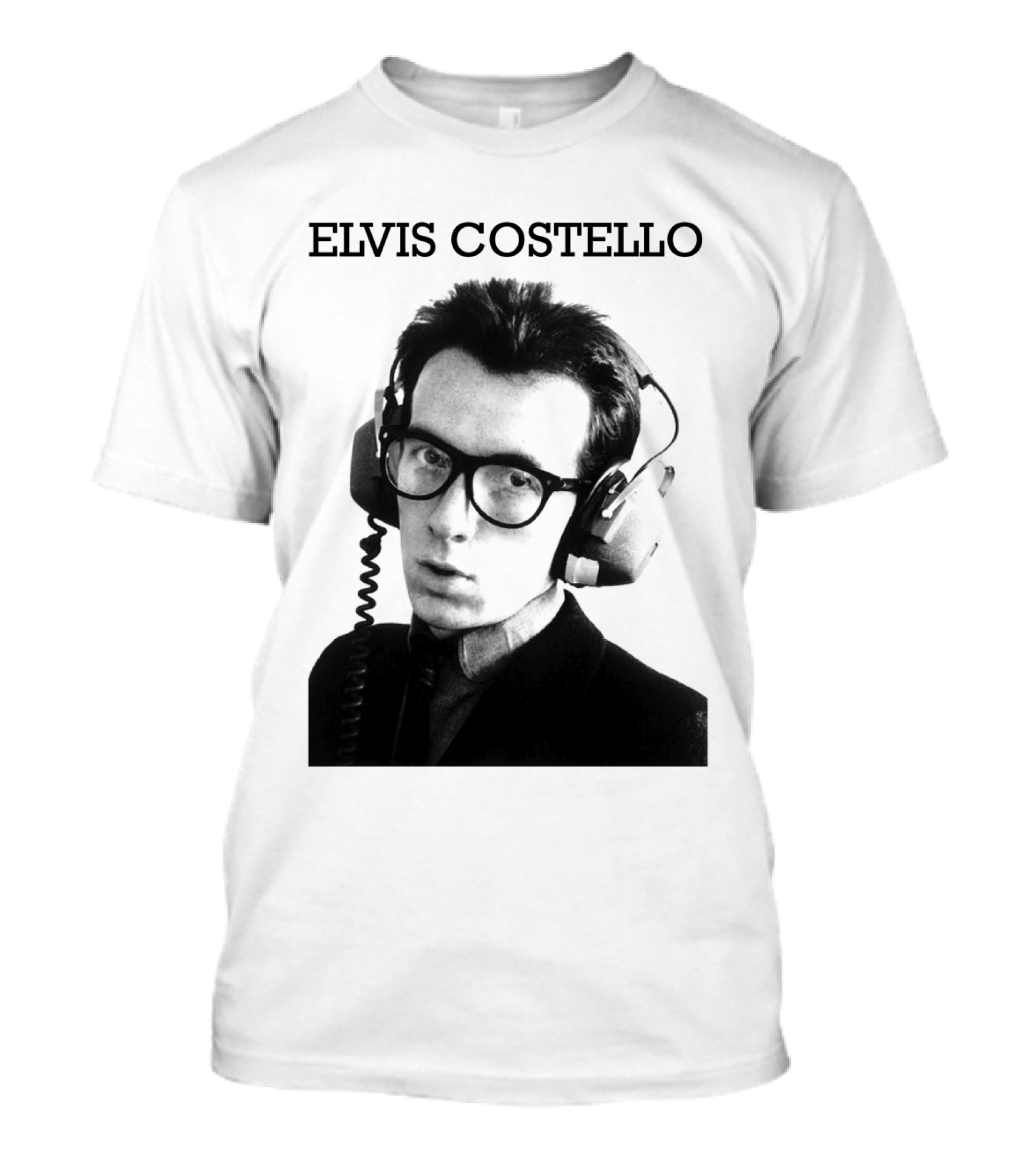 Elvis Costello EVCTL 16 Stereophonic Headphones T-Shirt