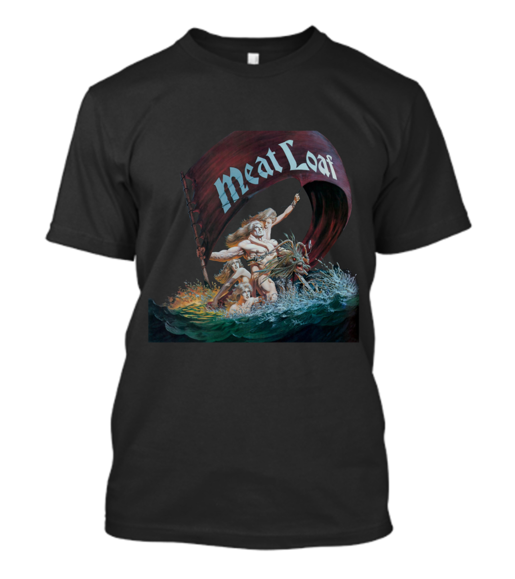 Meat Loaf ML 02 Dead Ringer Viking Ship Adventure T-Shirt