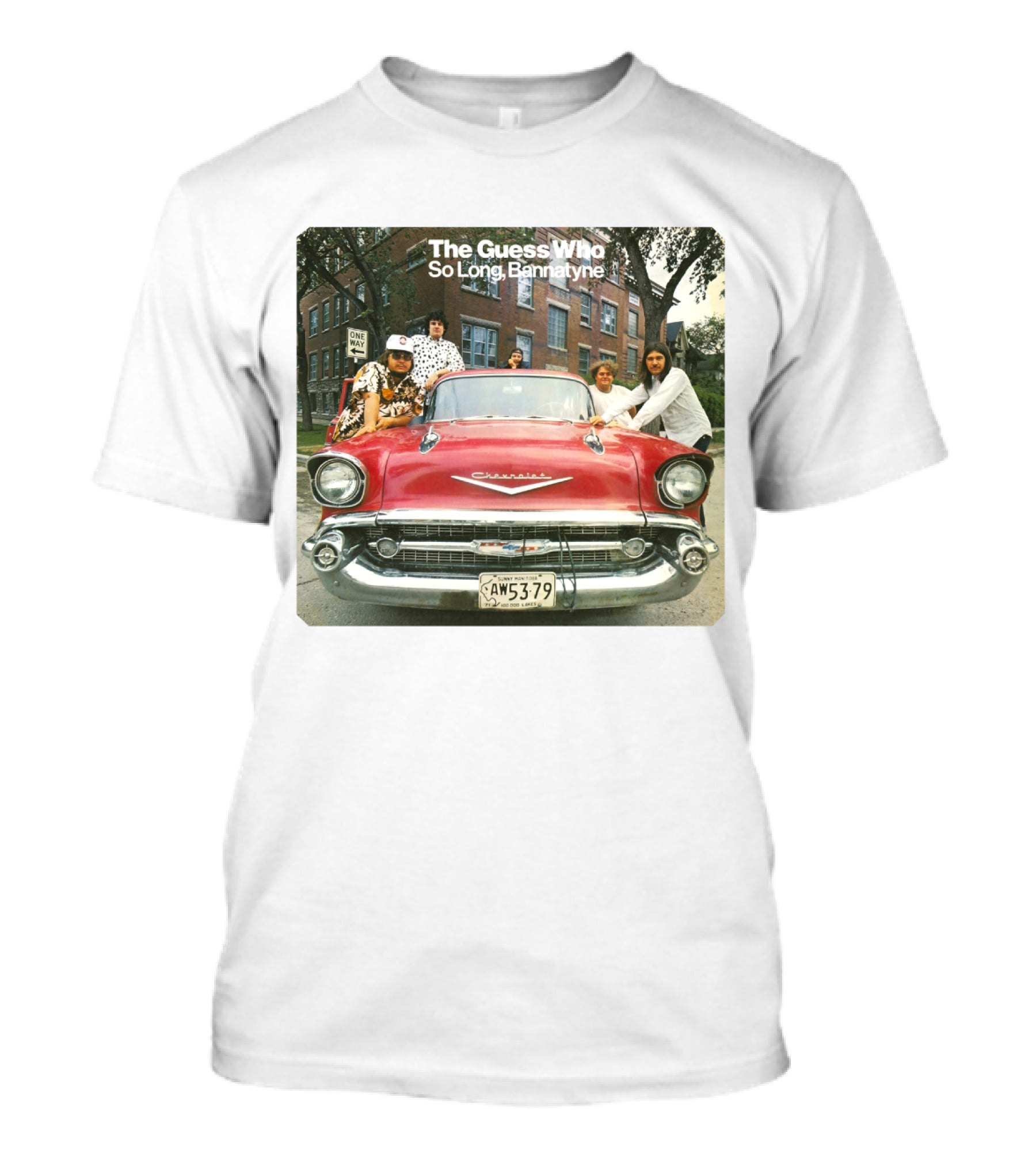 The Guess Who So Long Bannatyne Red Car Album Cover T-Shirt