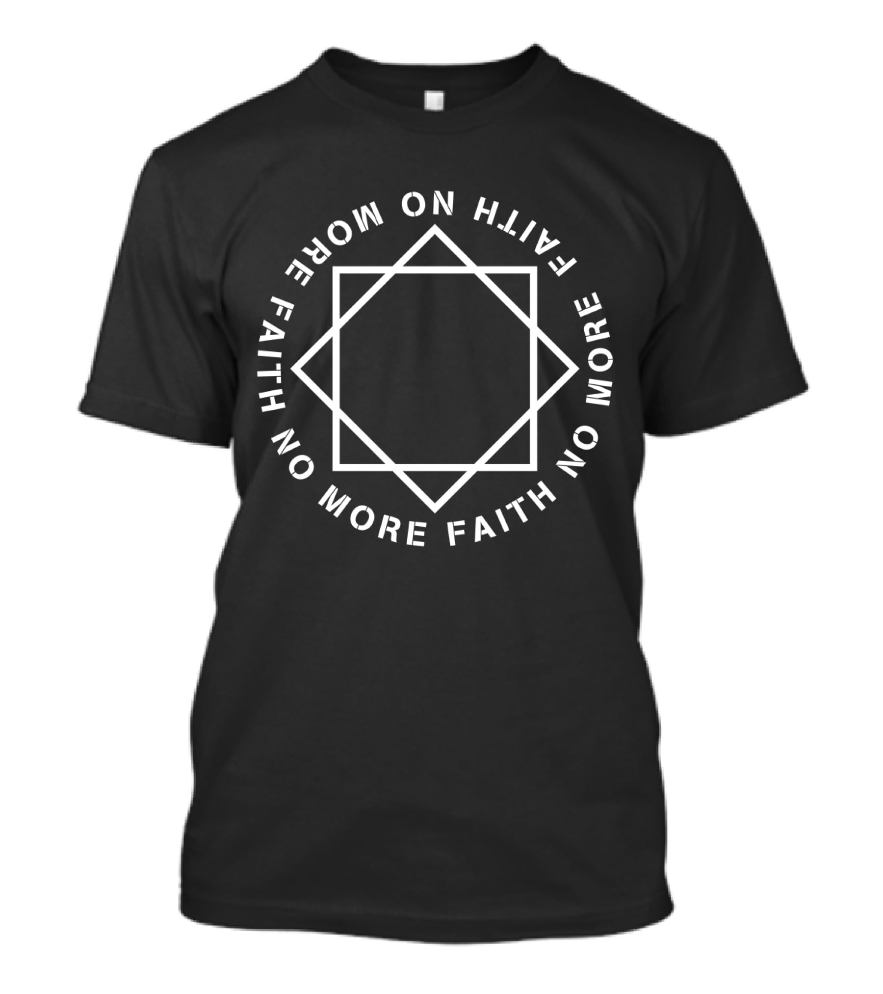 Faith No More Symbol Circle Text T-Shirt