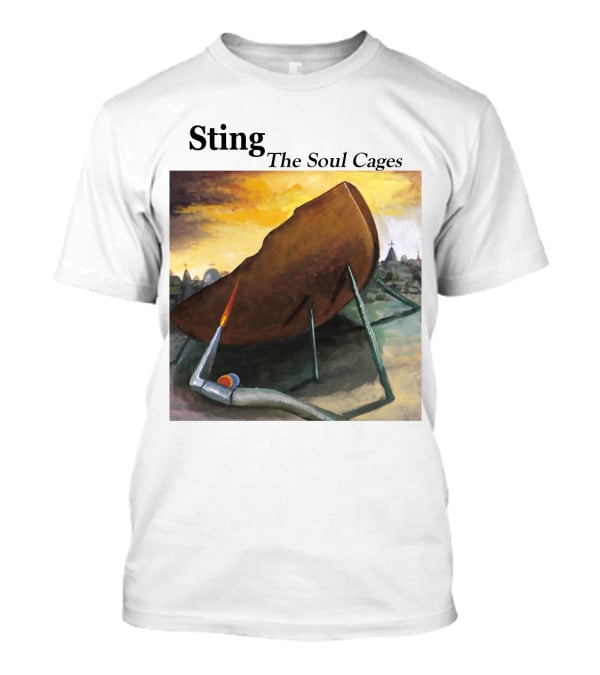 Sting The Soul Cages Album Cover Art T-Shirt