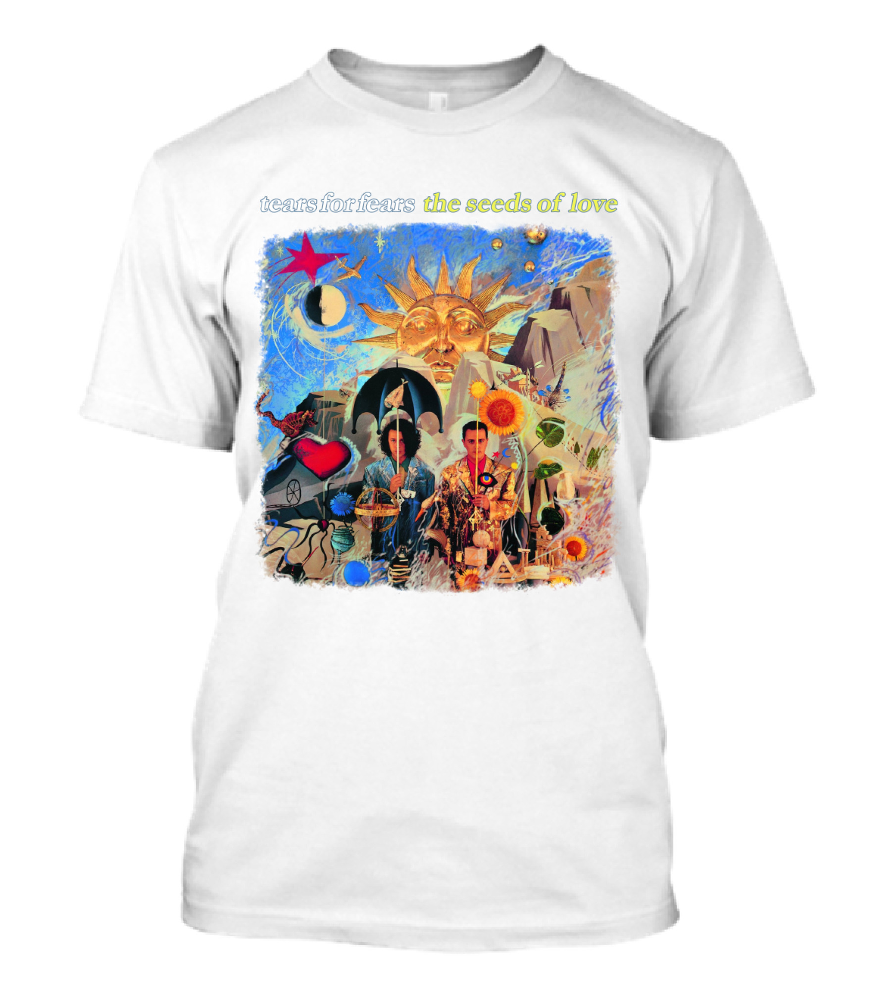 Tears For Fears The Seeds Of Love Sun Collage T-Shirt
